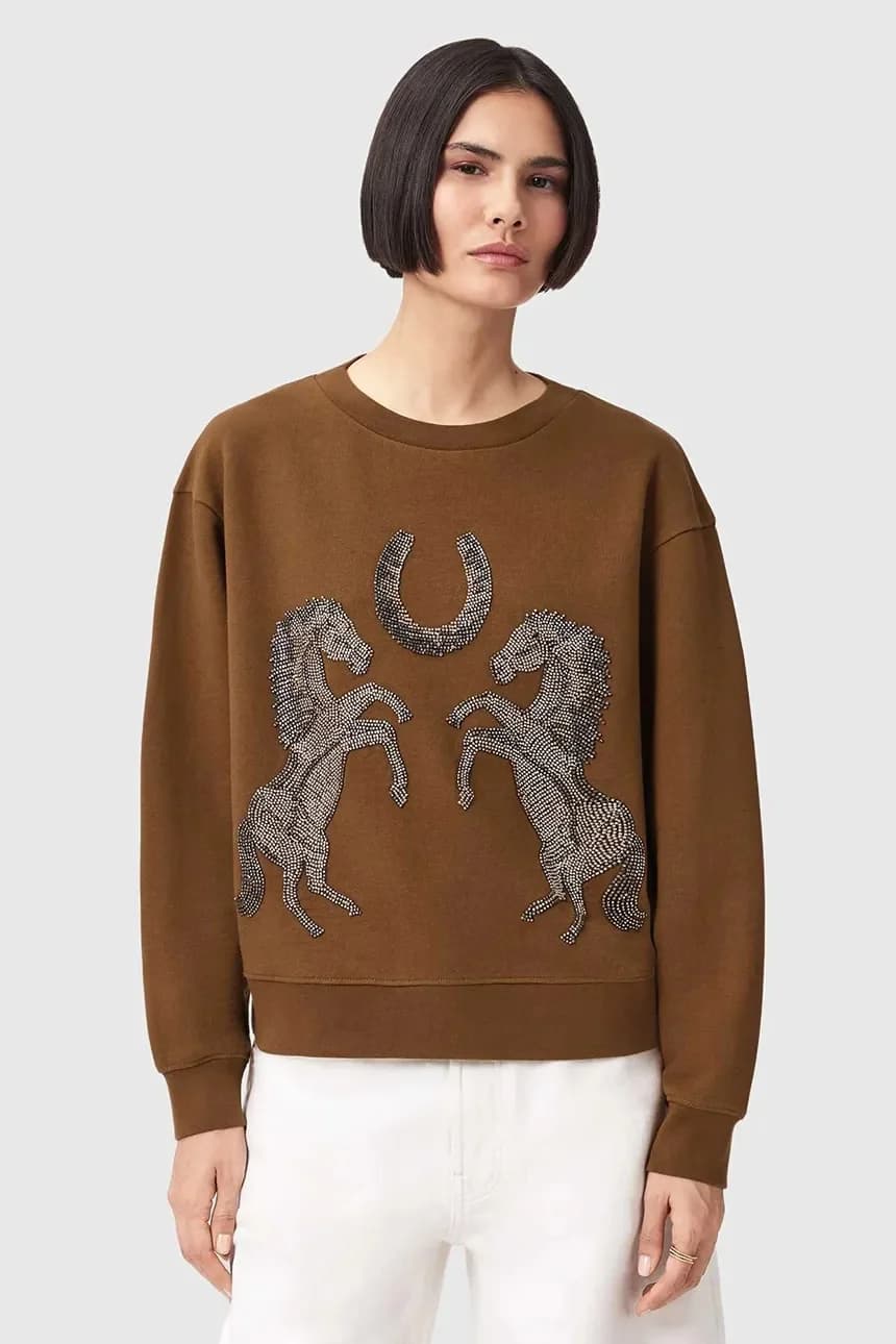 толстовка LUCK из хлопка