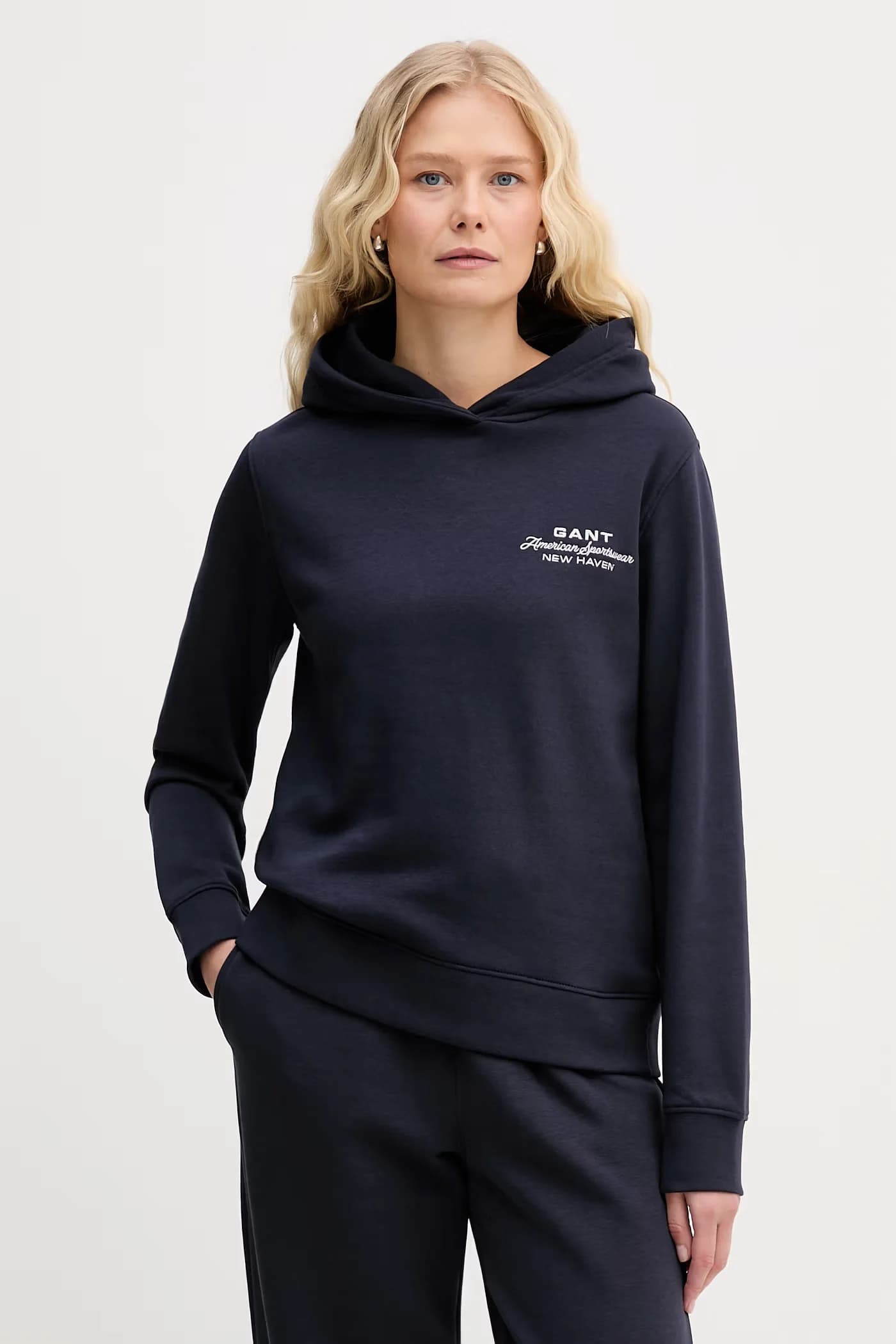 Женская хлопковая толстовка