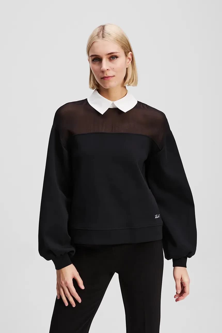 Хлопковая толстовка Karl Lagerfeld