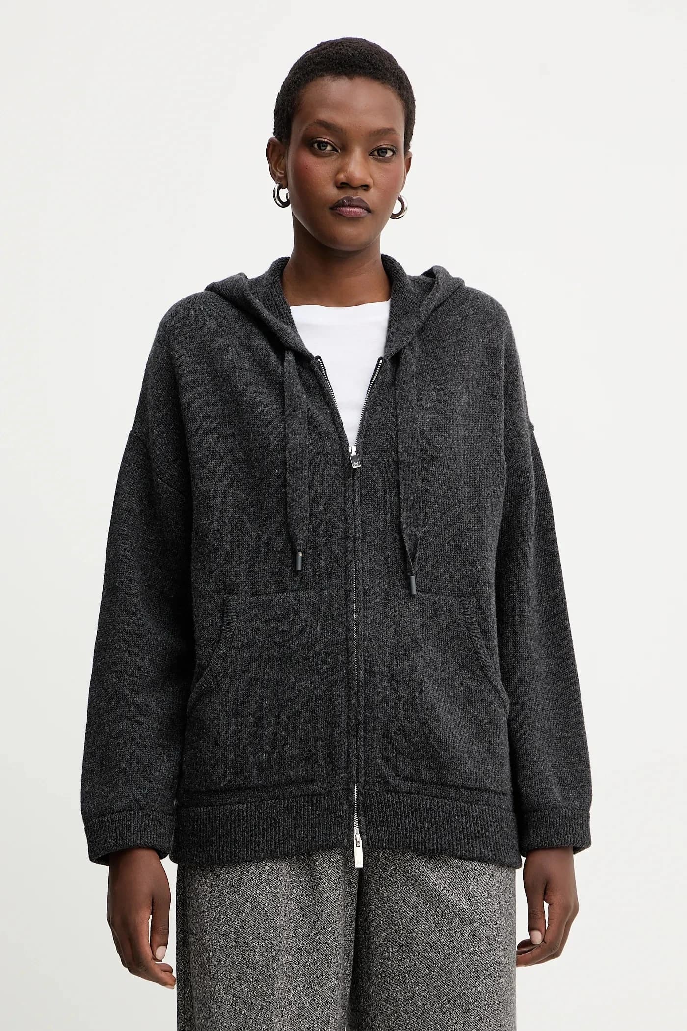 Шерстяная толстовка