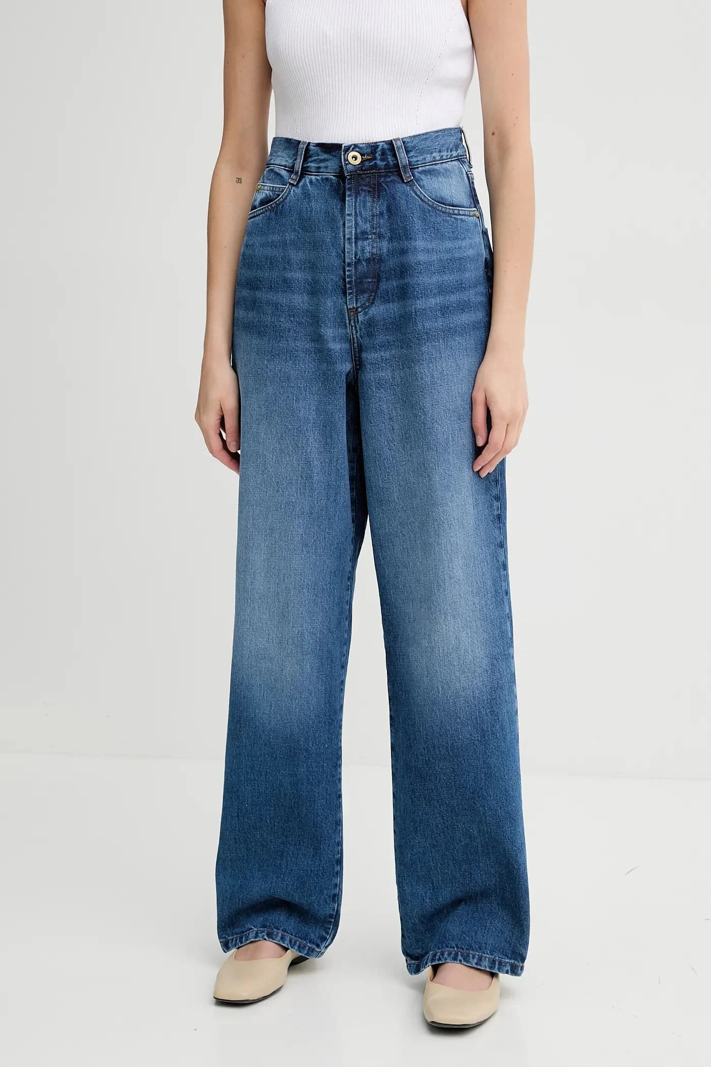 Хлопковые джинсы