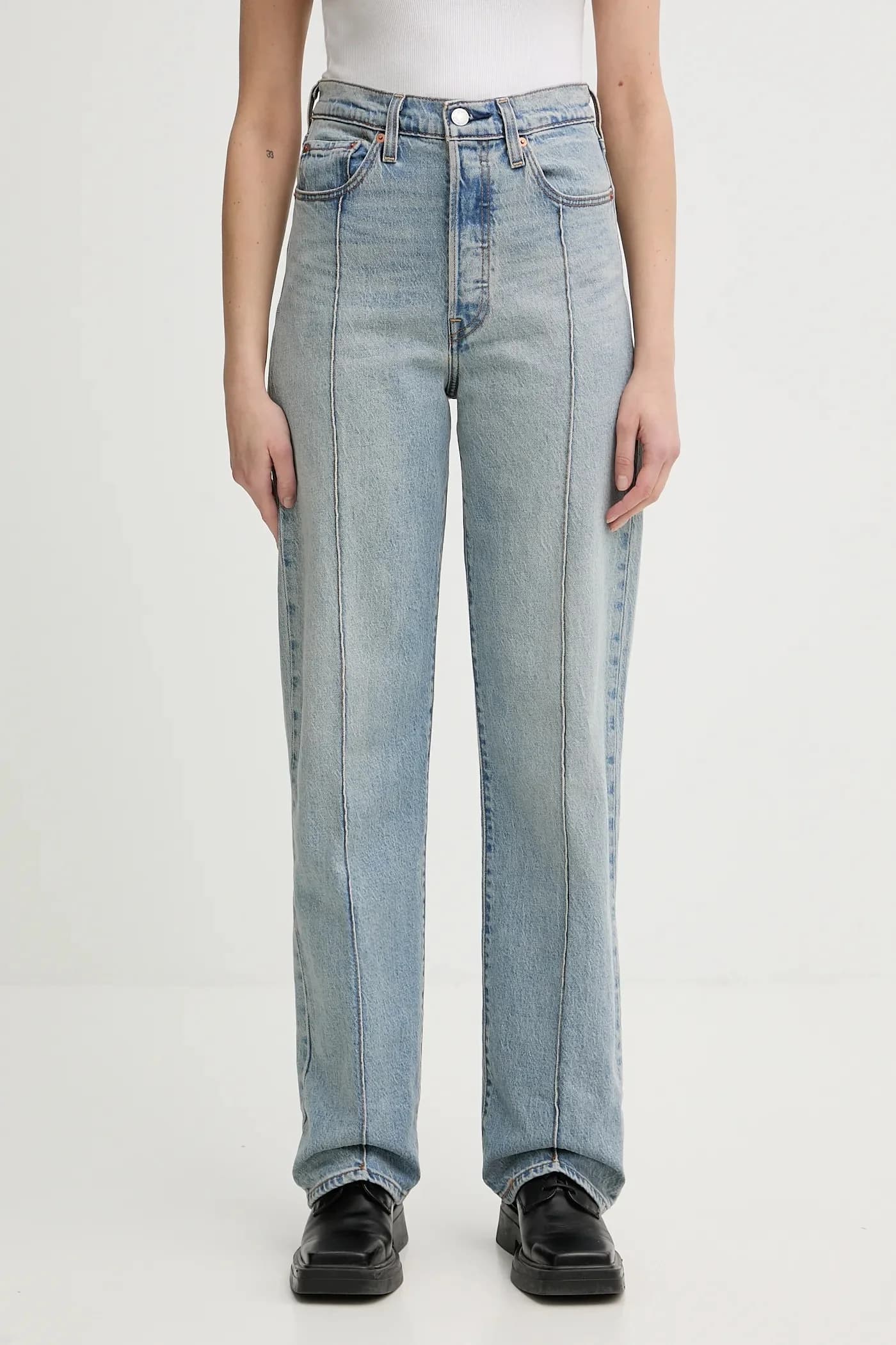 Джинсы RIBCAGE ПОЛНАЯ ДЛИНА