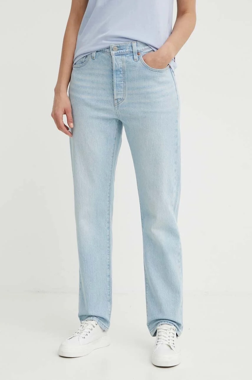 джинсы 501® CROP синие для женщин