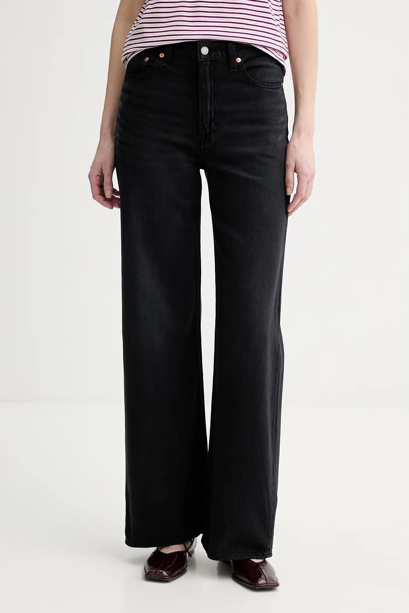 джинсы RIBCAGE WIDE LEG H223