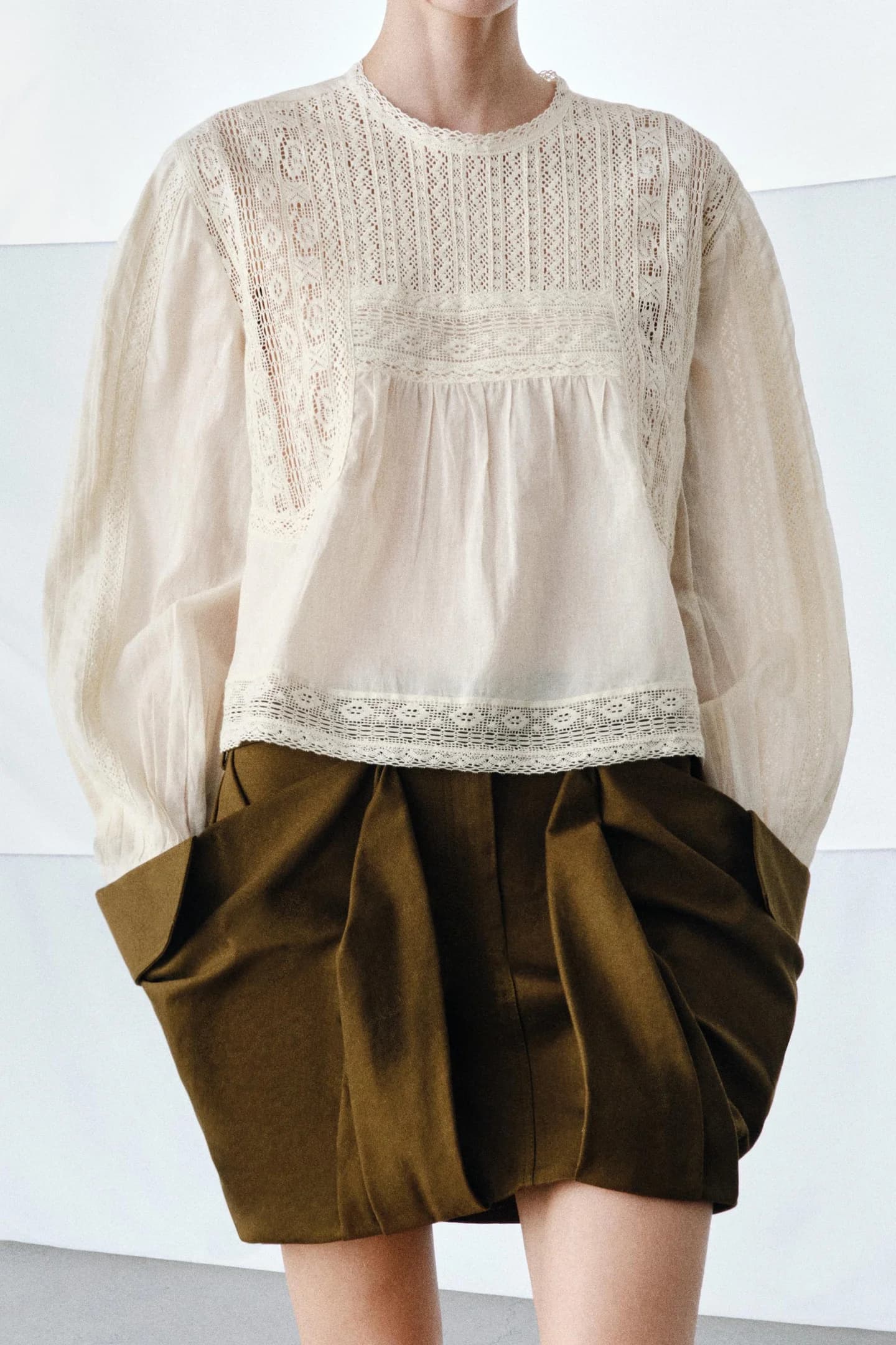 РУБАШКА С ВЫШИВКОЙ ИЗ КОЛЛЕКЦИИ ZW