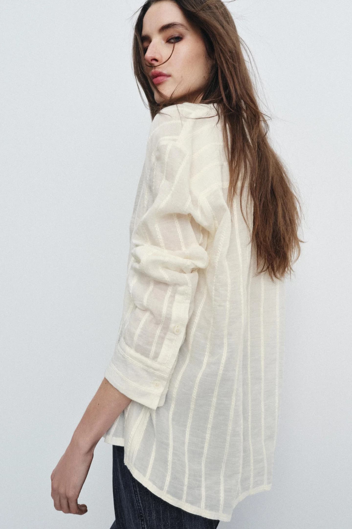 ПОЛОСКАЯ РУБАШКА ИЗ КОЛЛЕКЦИИ ZW