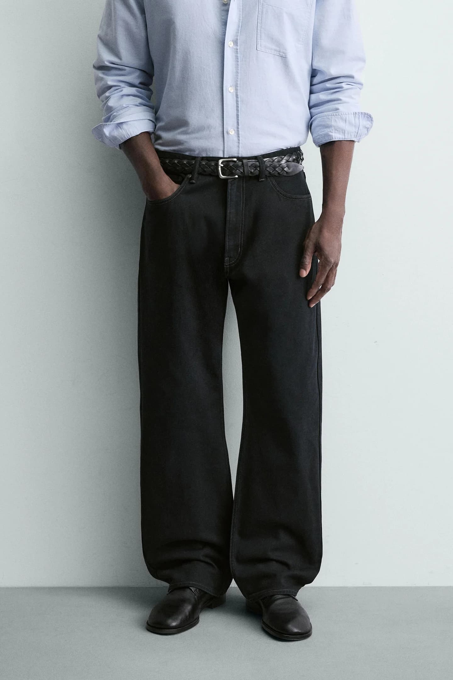 ДЖИНСОВЫЕ БРЮКИ СВОБОДНОГО КРАЯ