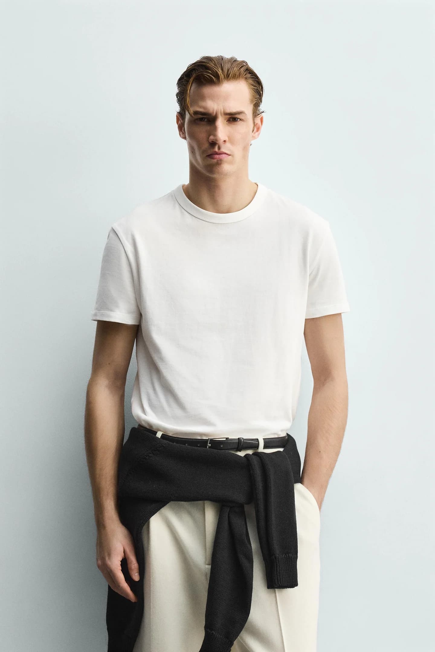 ФУТБОЛКА СВОБОДНОГО КРОЯ ИЗ ТКАНИ SOFT TOUCH