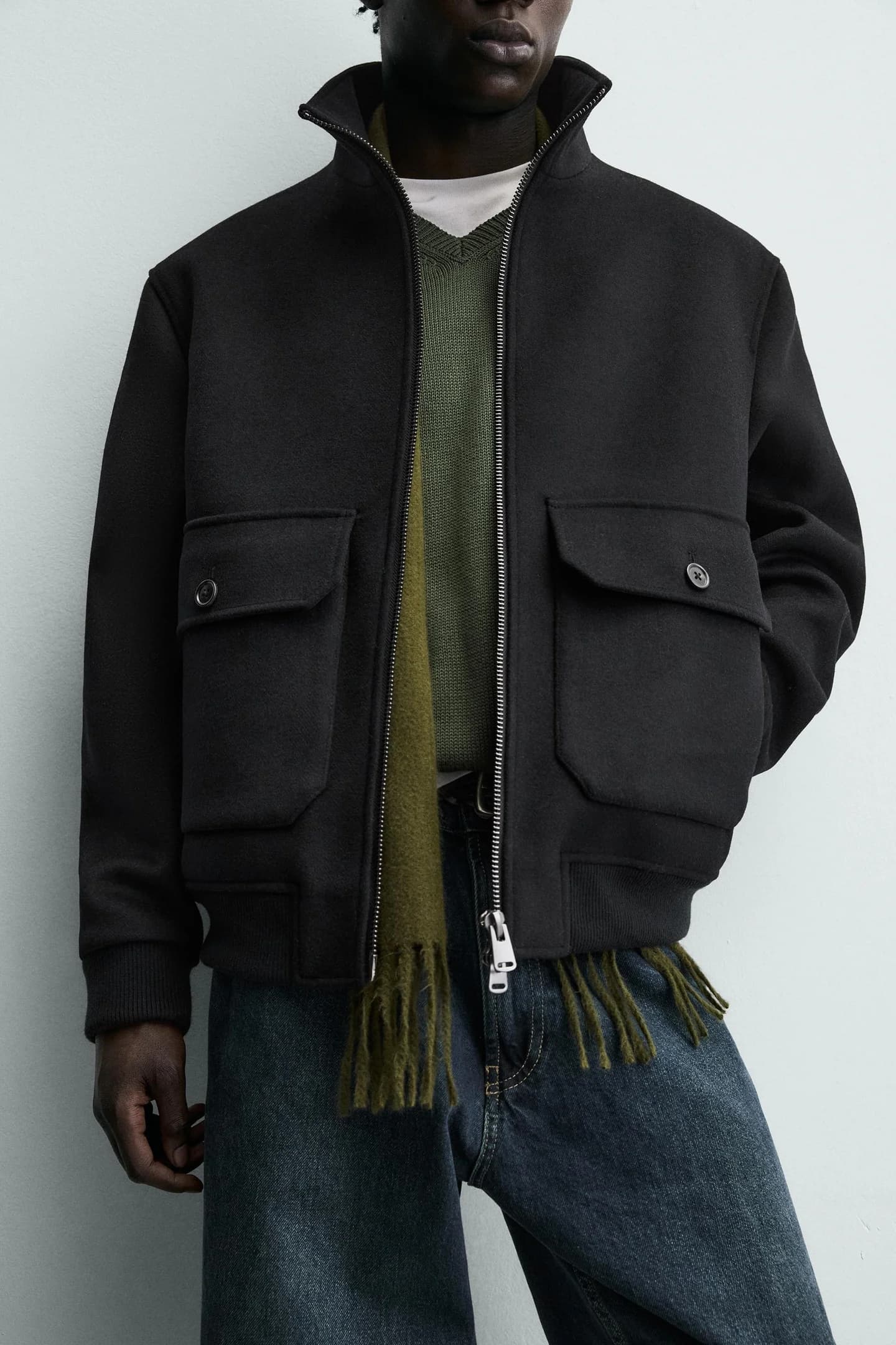 КУРТКА Регулярного кроя С КАРМАНАМИ