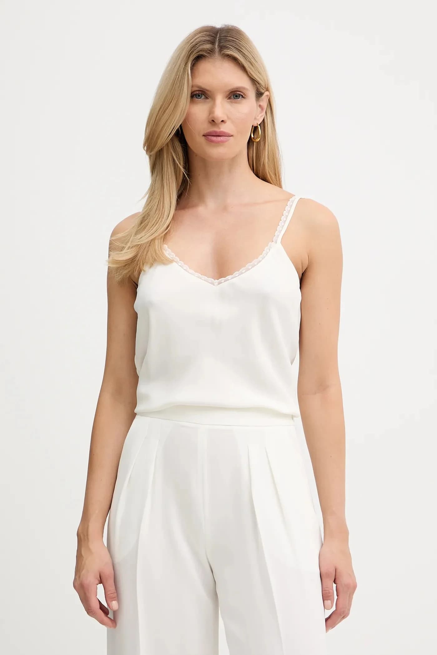 Топ с шелком