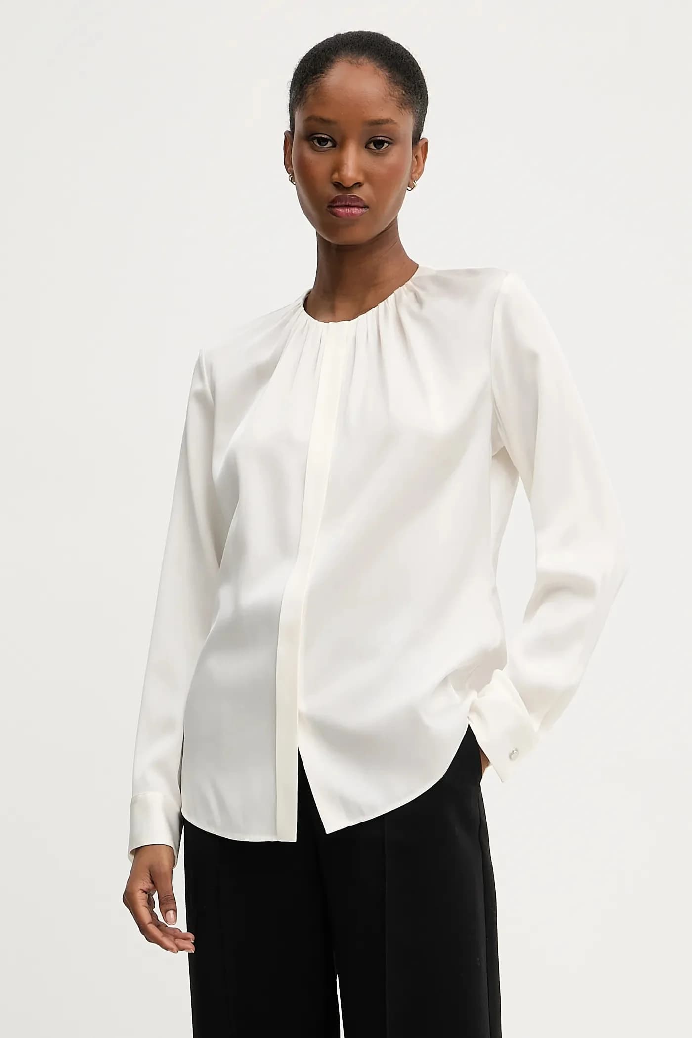 шелковая рубашка Банора