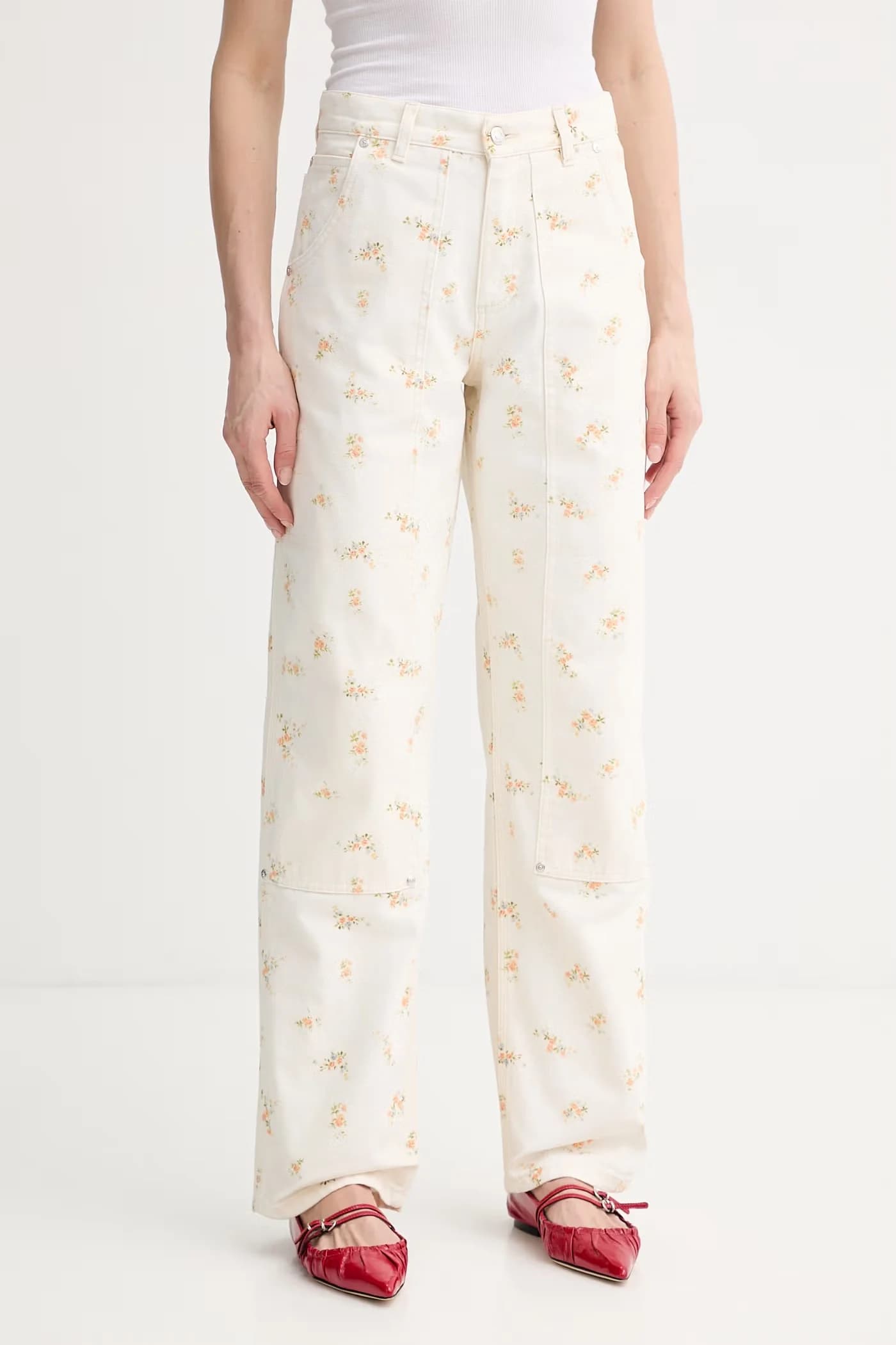 Женские джинсы свободного кроя