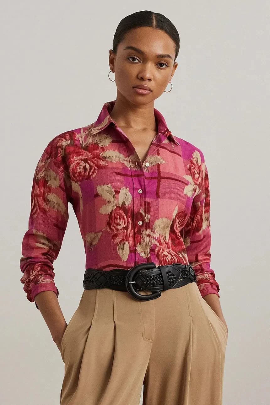 Льняная рубашка