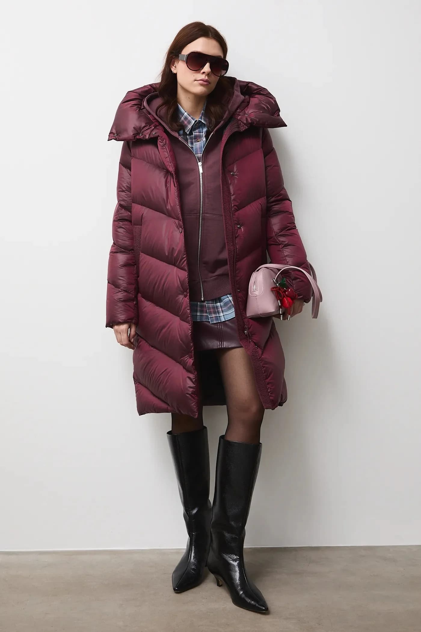 Пуховое пальто