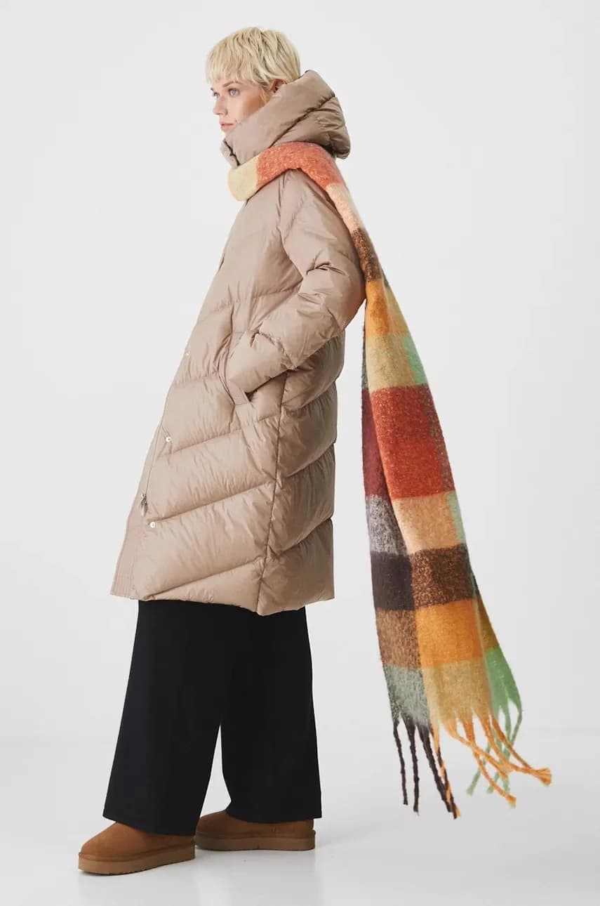 Пуховое пальто