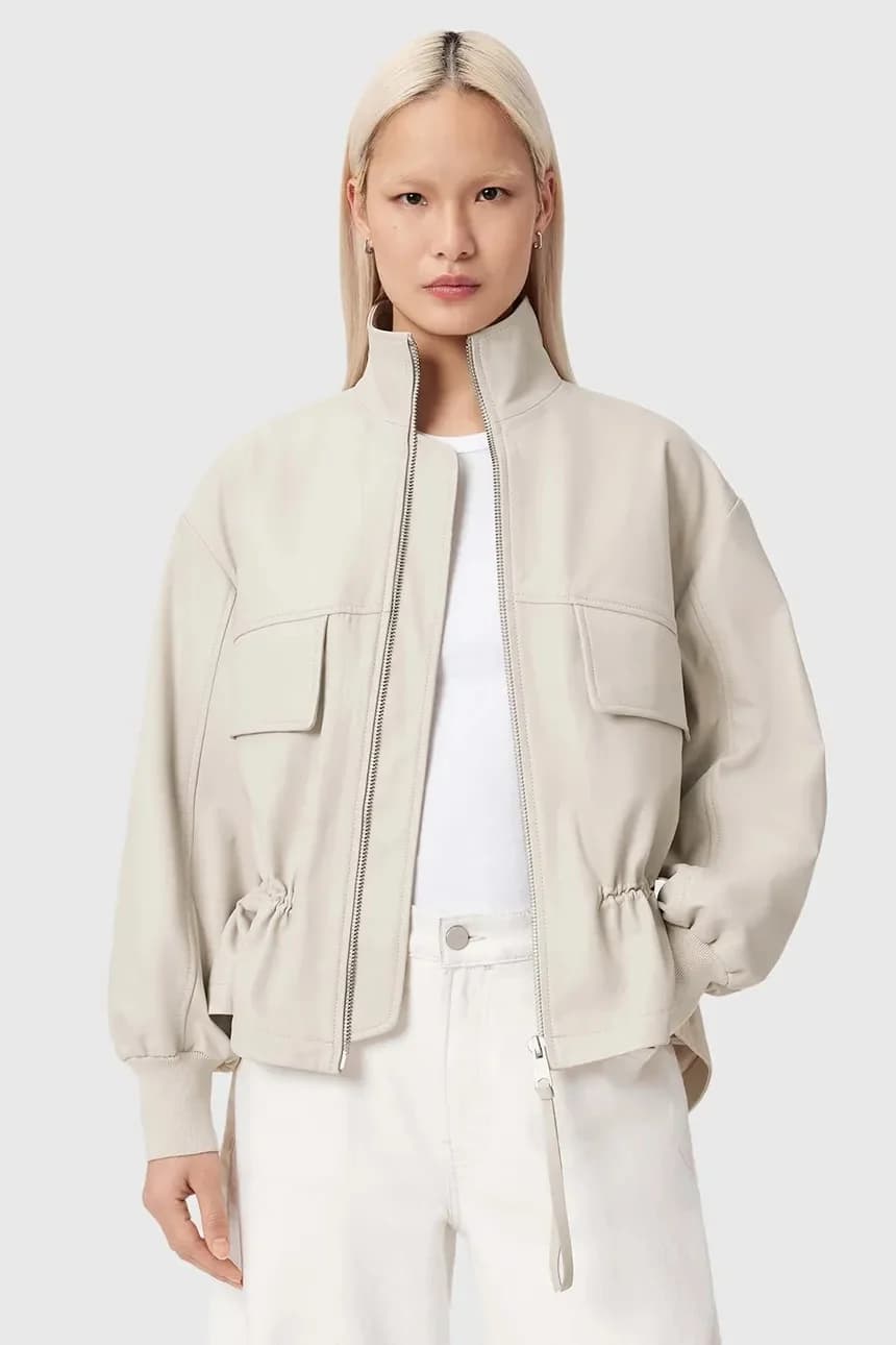 ФЛОР кожаная куртка