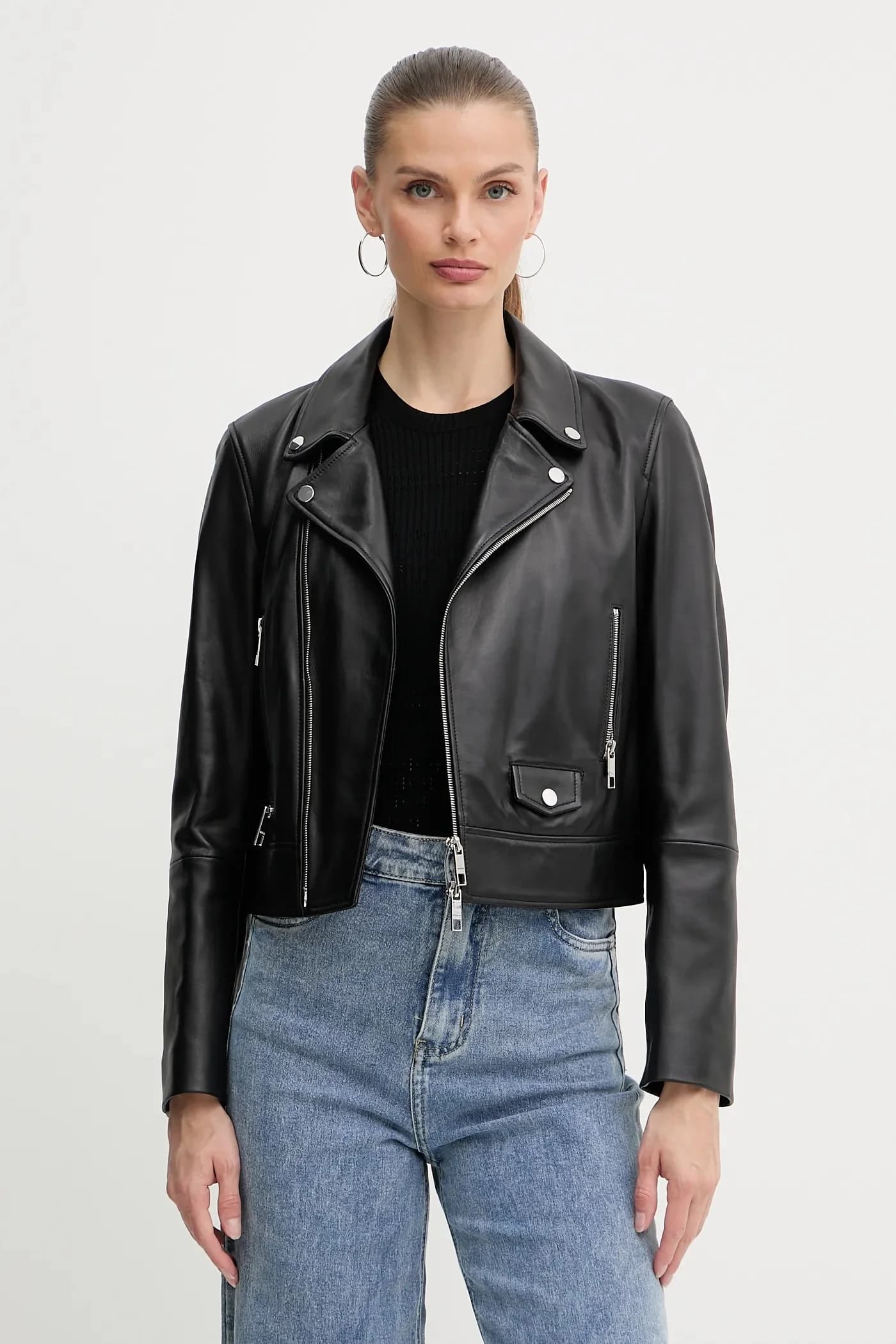 Кожаная косуха Sayuri