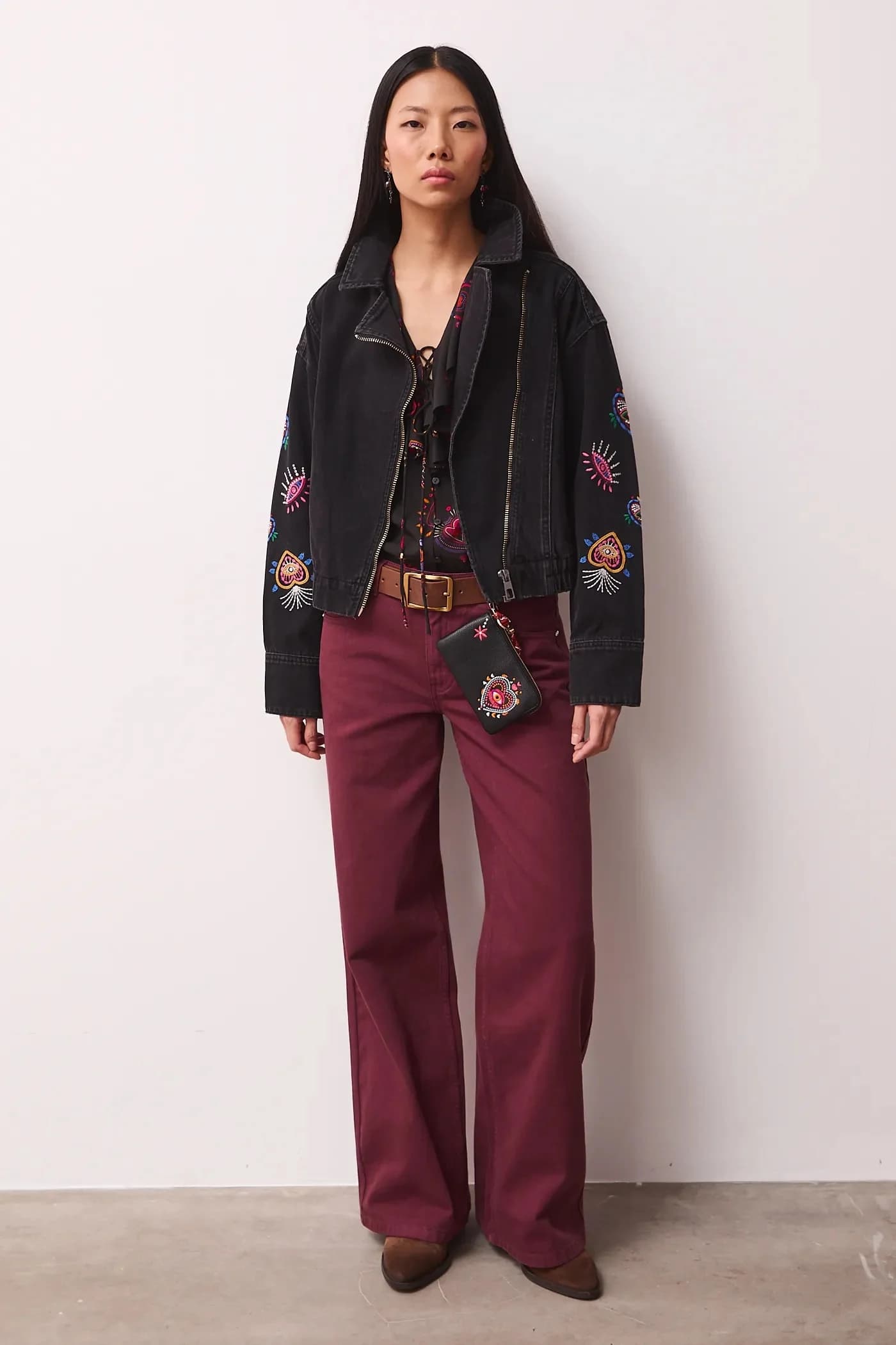 Хлопковая джинсовая куртка