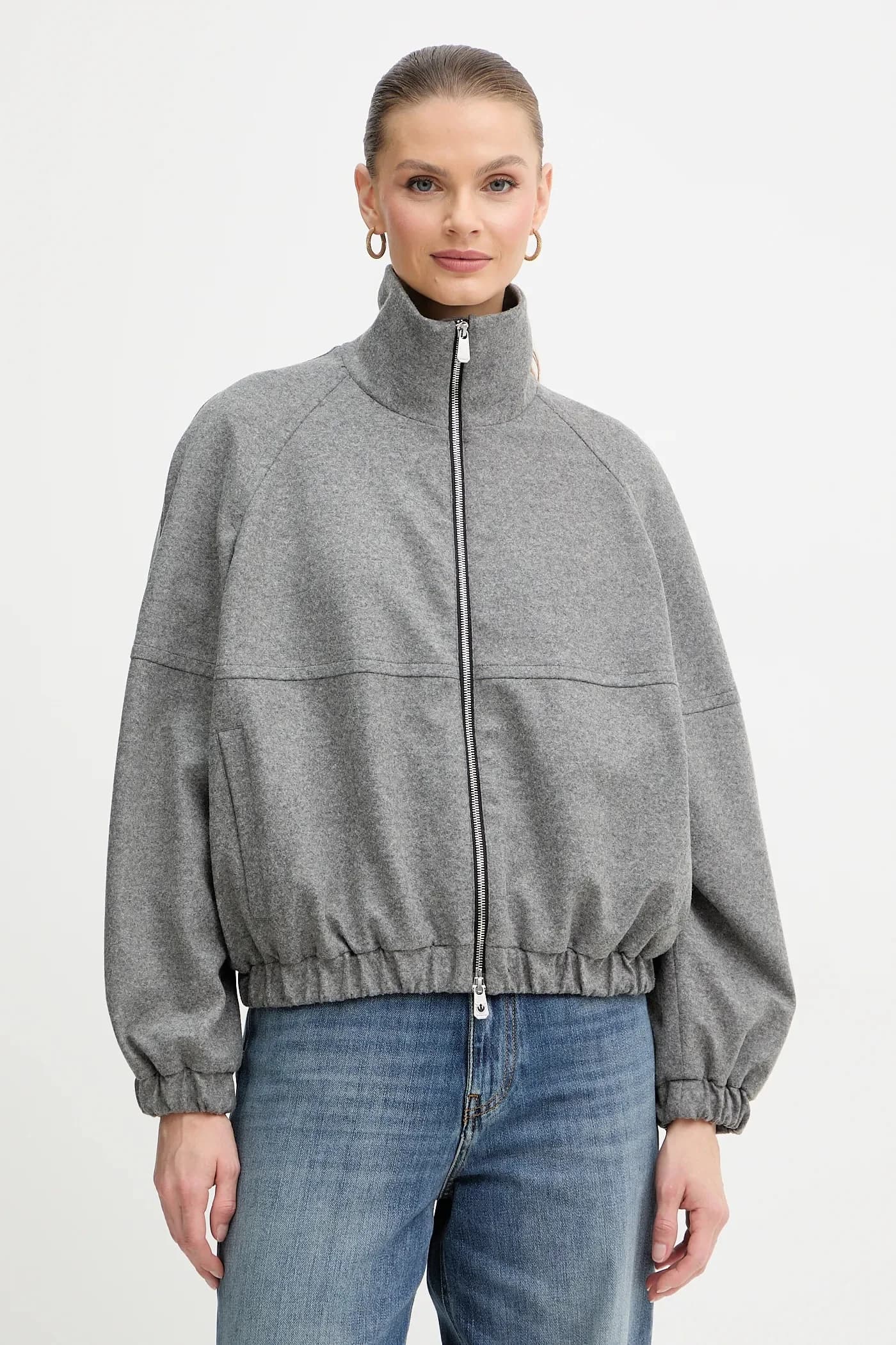 Куртка из смесовой шерсти