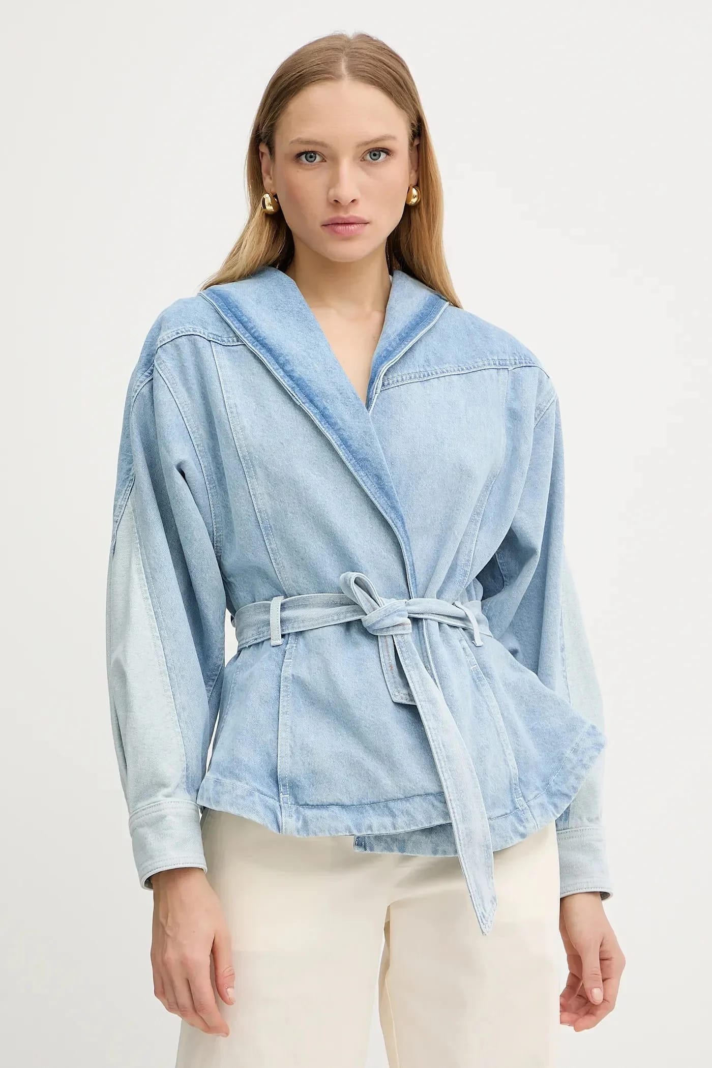 C_DNM JACKET Джинсовая куртка со вставками