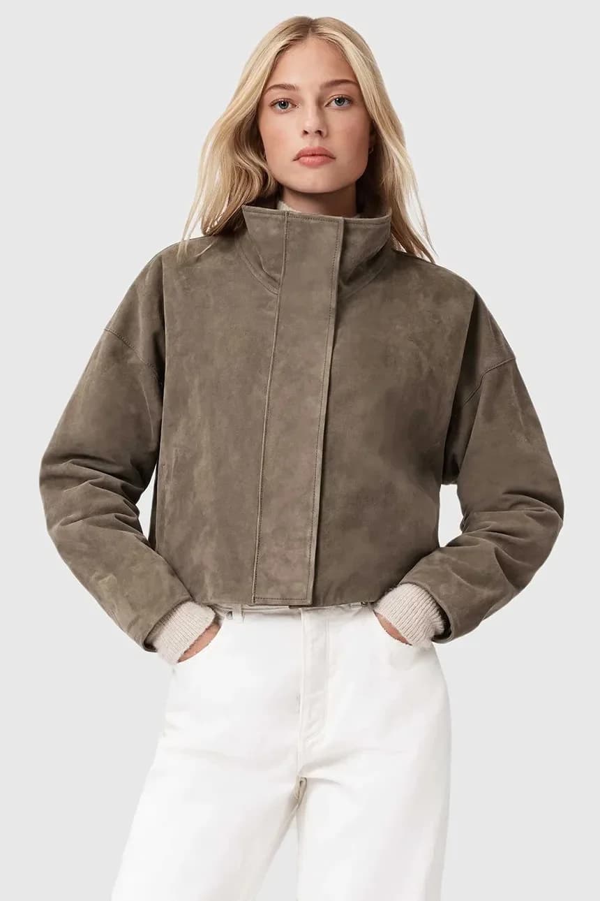 Замшевая куртка