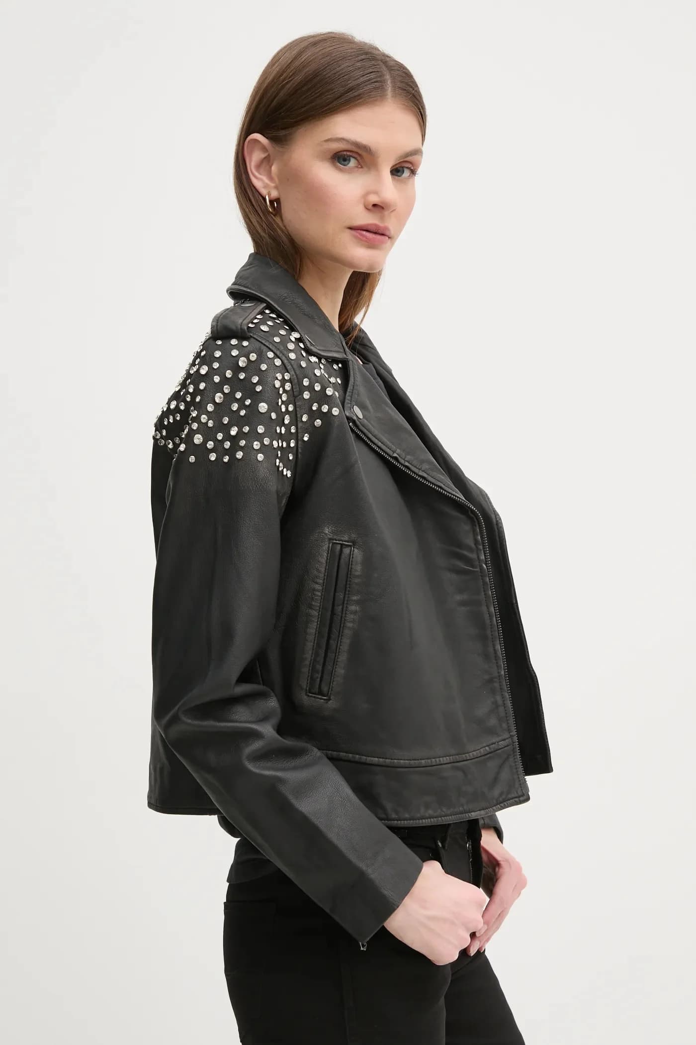 Кожаная косуха FANTASY