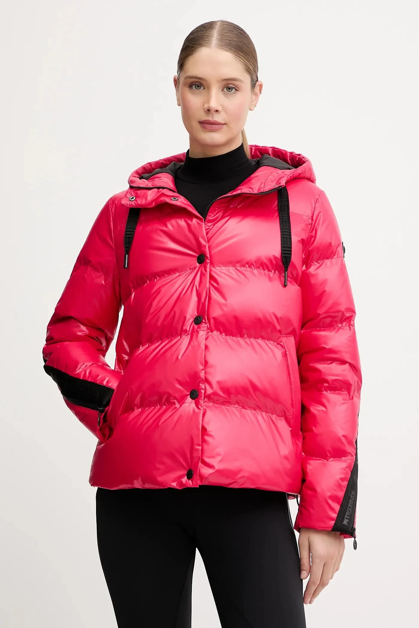 Пуховик из ниток