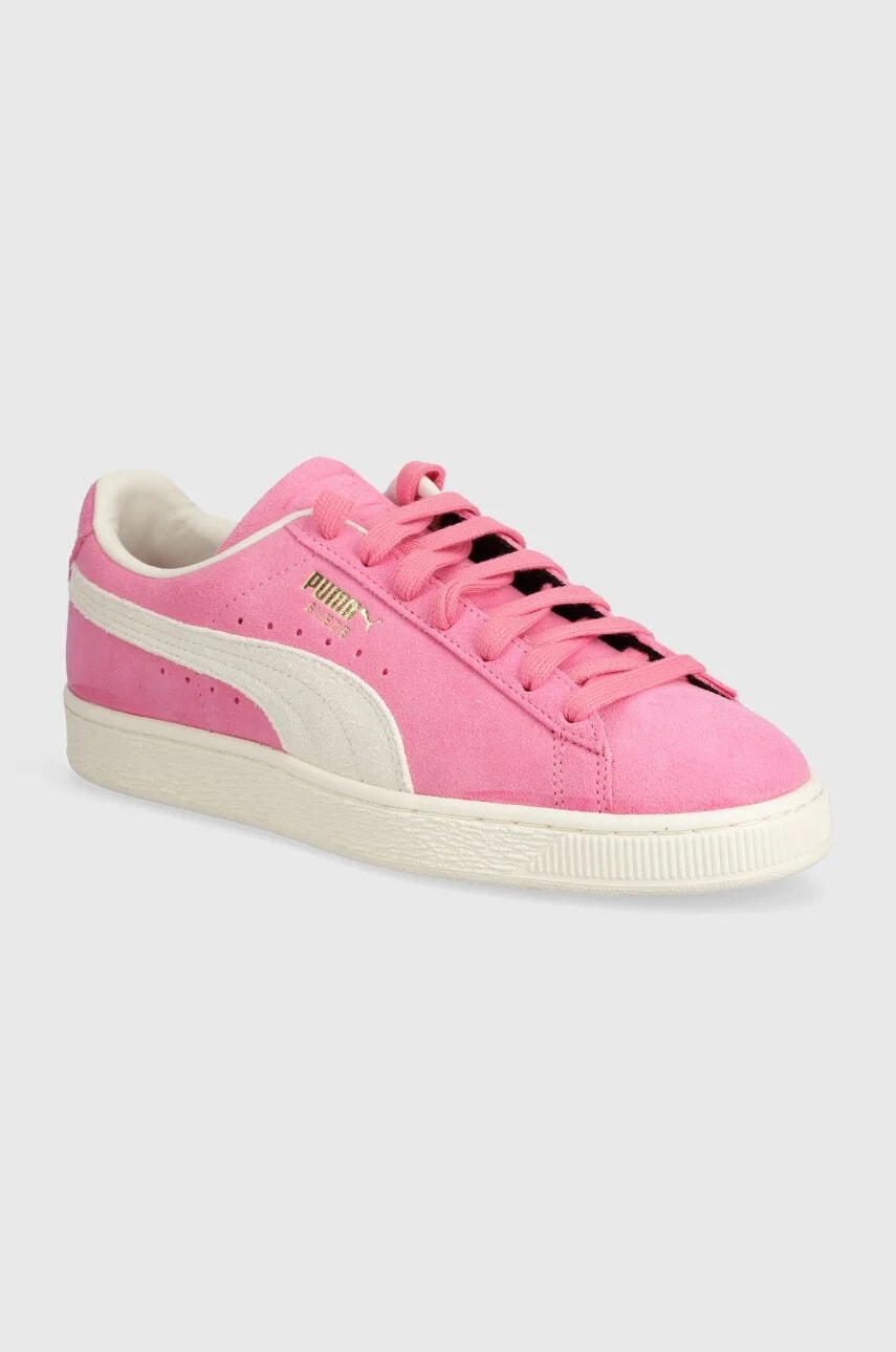 кроссовки Suede Неоновые замшевые
