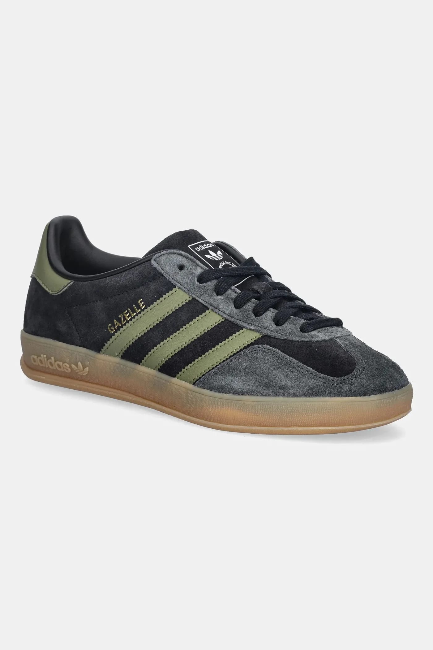кроссовки Gazelle Indoor черные для мужчин