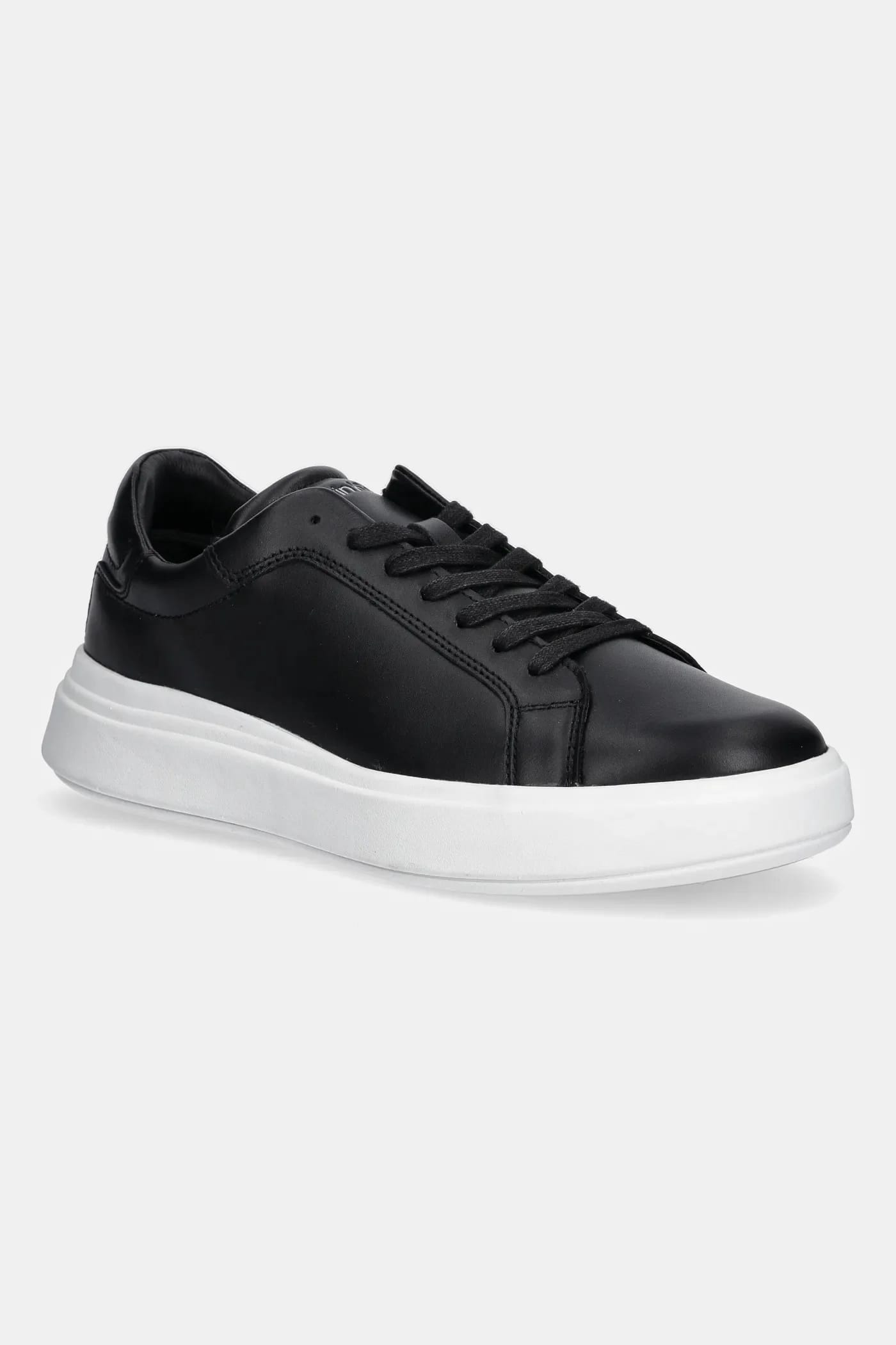 кожаные кроссовки LOW TOP LACE UP LTH черные для мужчин