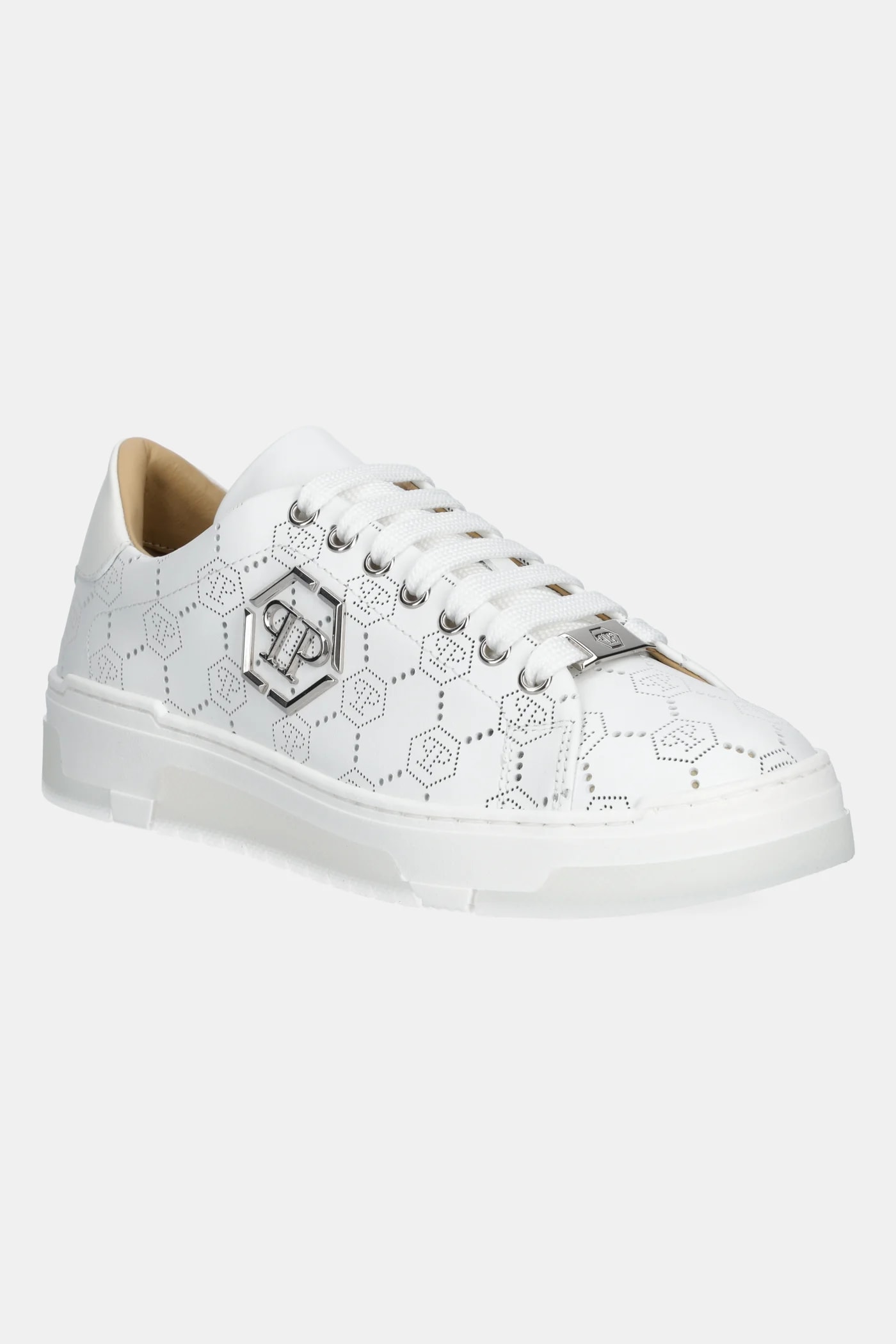 кожаные кроссовки Lo-Top Monogram