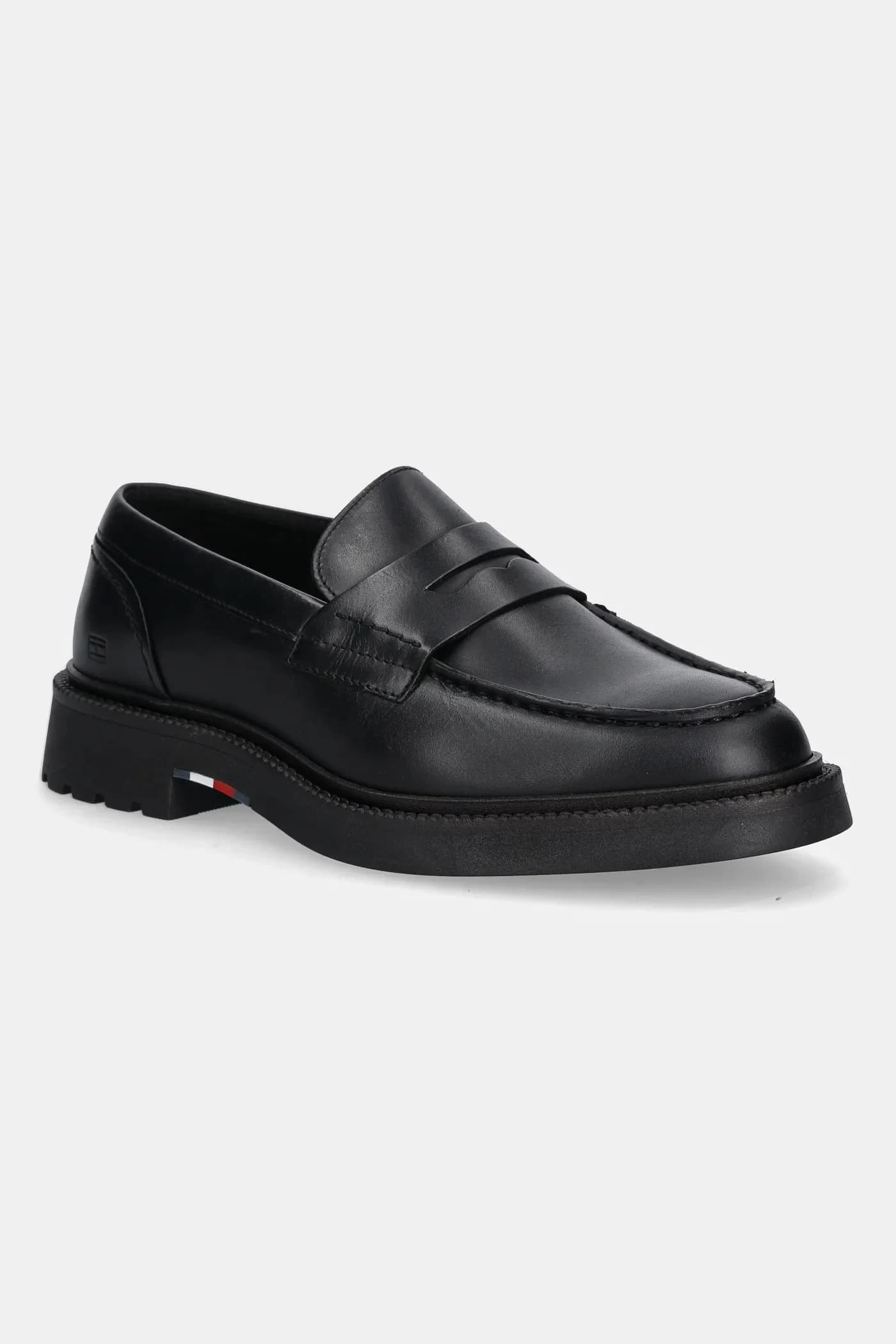 Кожаные мокасины HILFIGER COMFORT LWT LTH LOAFER