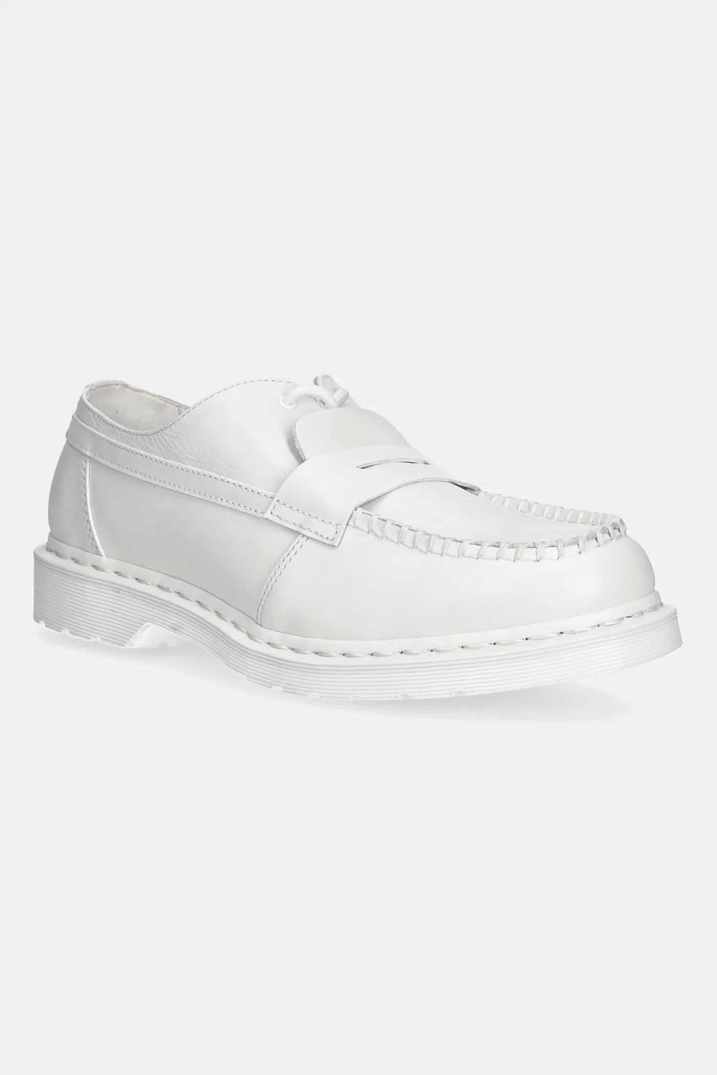 кожаные мокасины MM6 x Dr. Martens