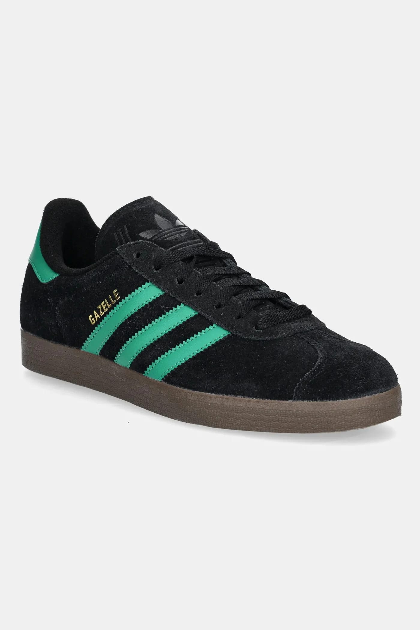 кроссовки Gazelle замшевые черное