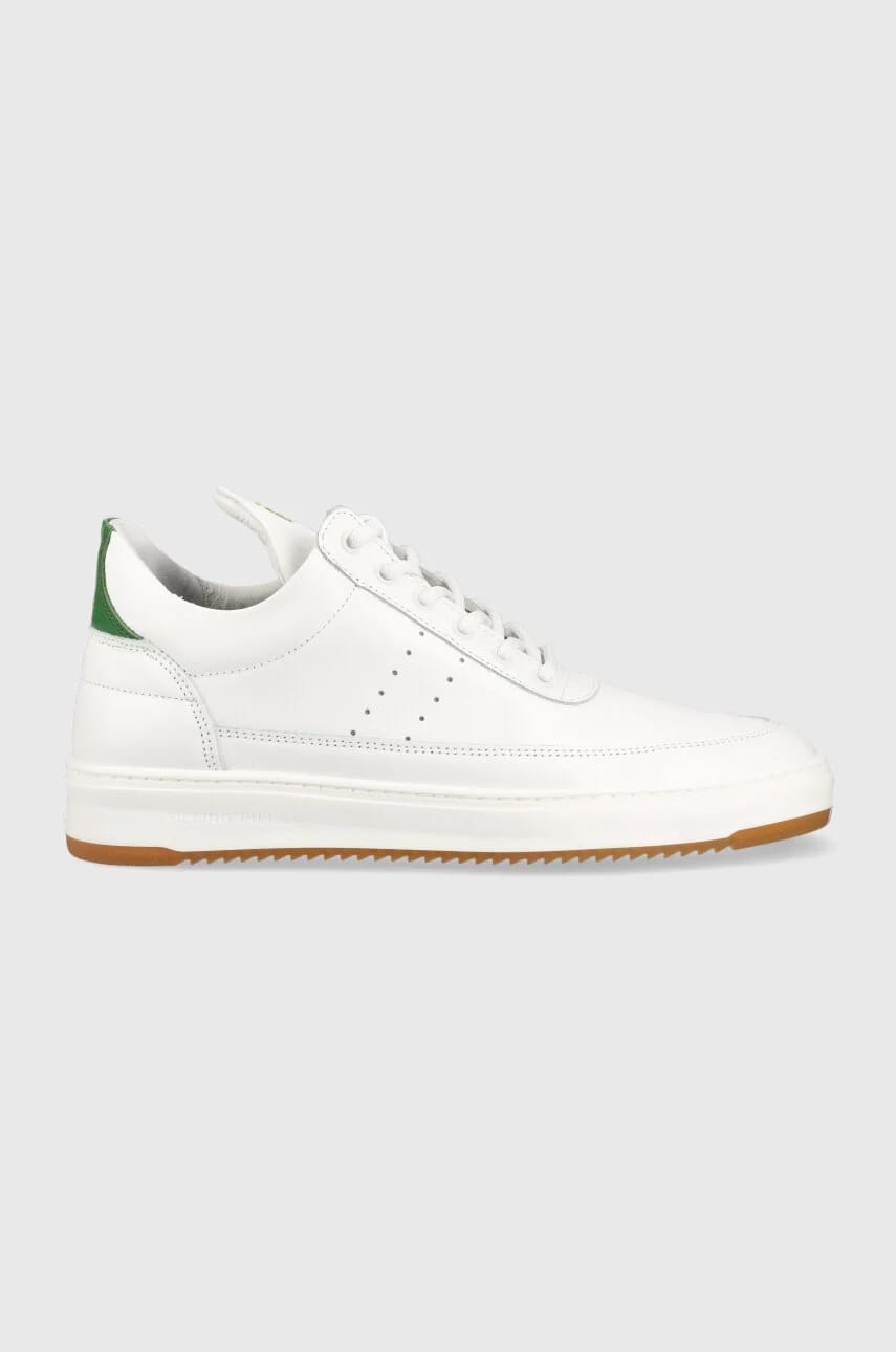 Кожаные кроссовки Low Top Bianco