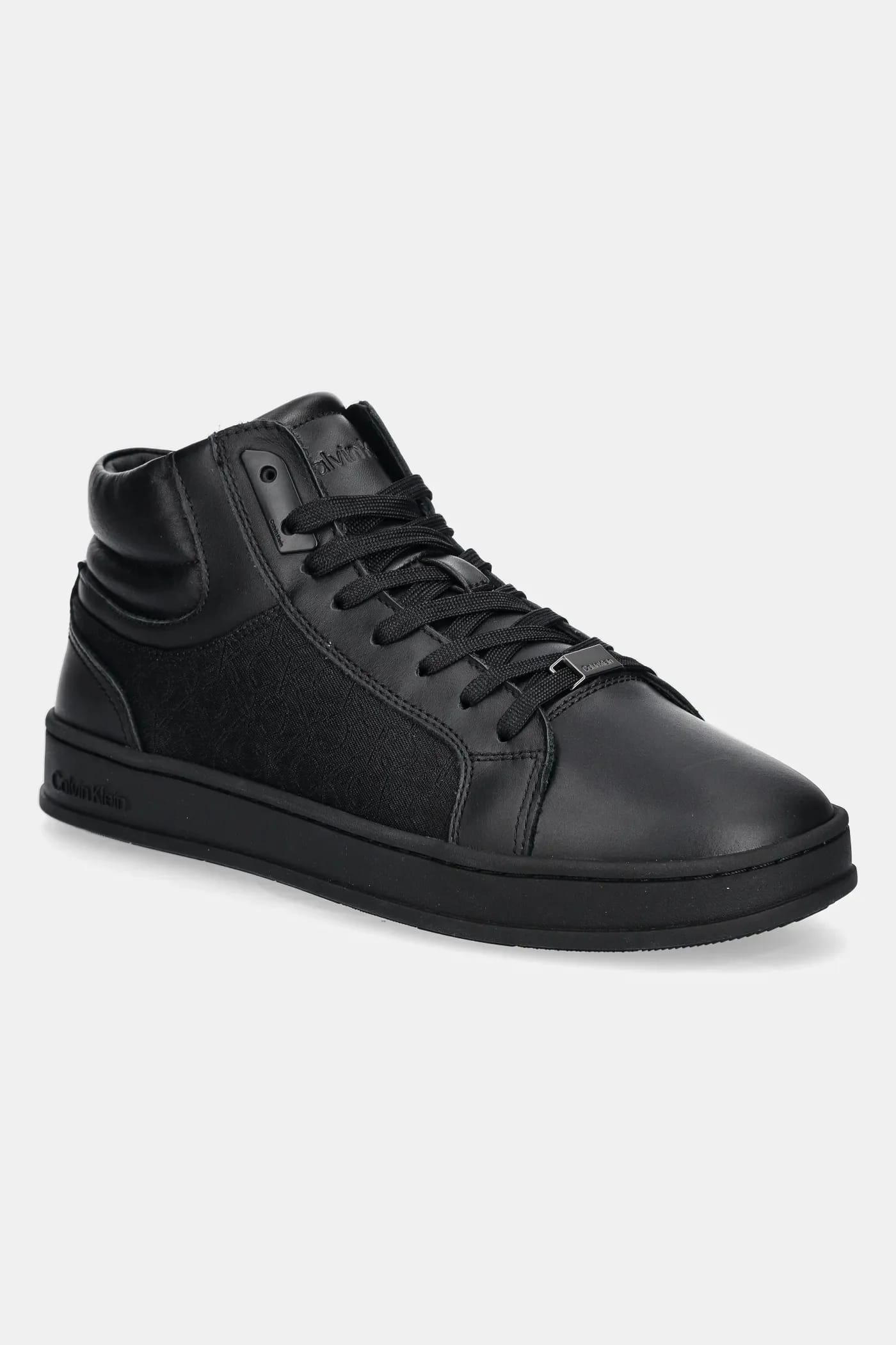 кроссовки HIGH TOP LACE UP EYELET JAQ MONO