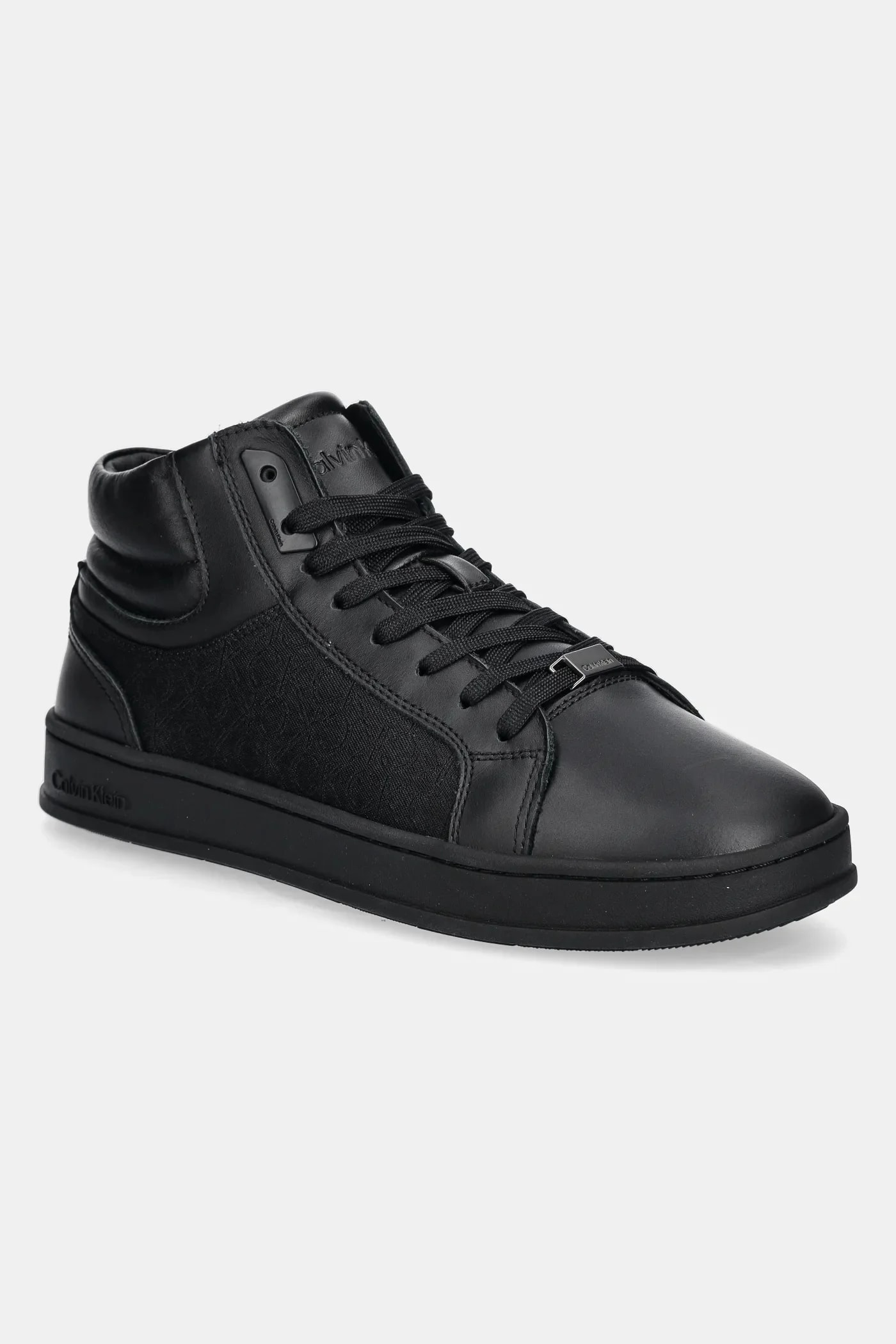 кроссовки HIGH TOP LACE UP EYELET JAQ MONO