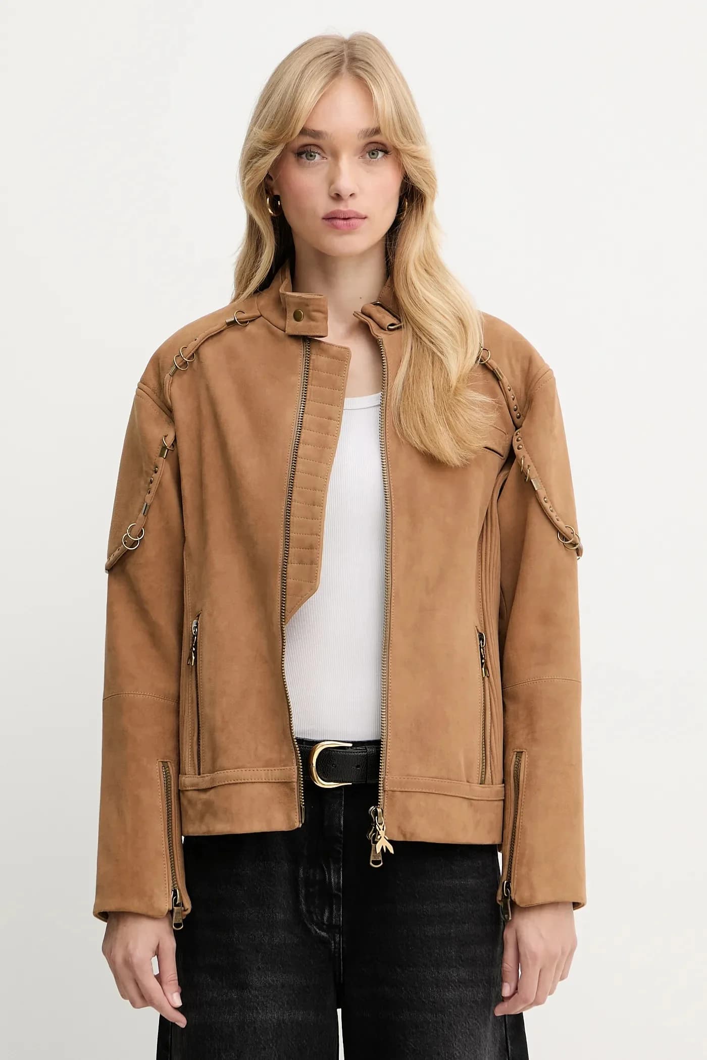 Замшевая косуха