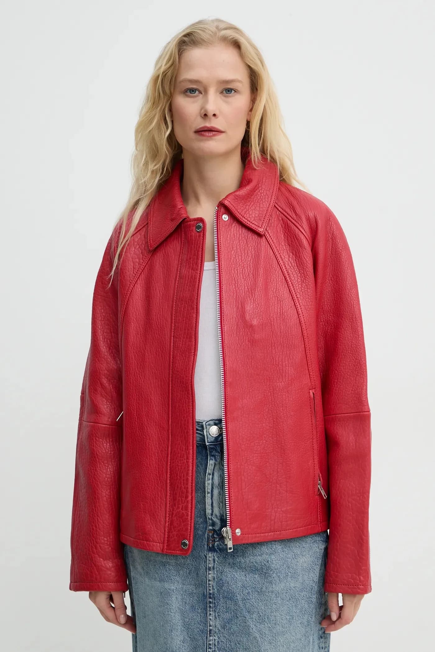 САНОК кожаная куртка