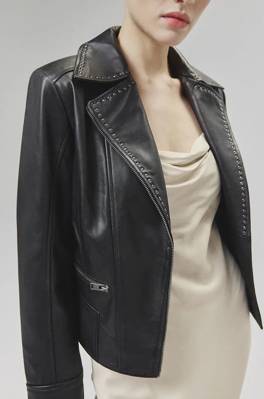 Кожаная куртка Answear Lab