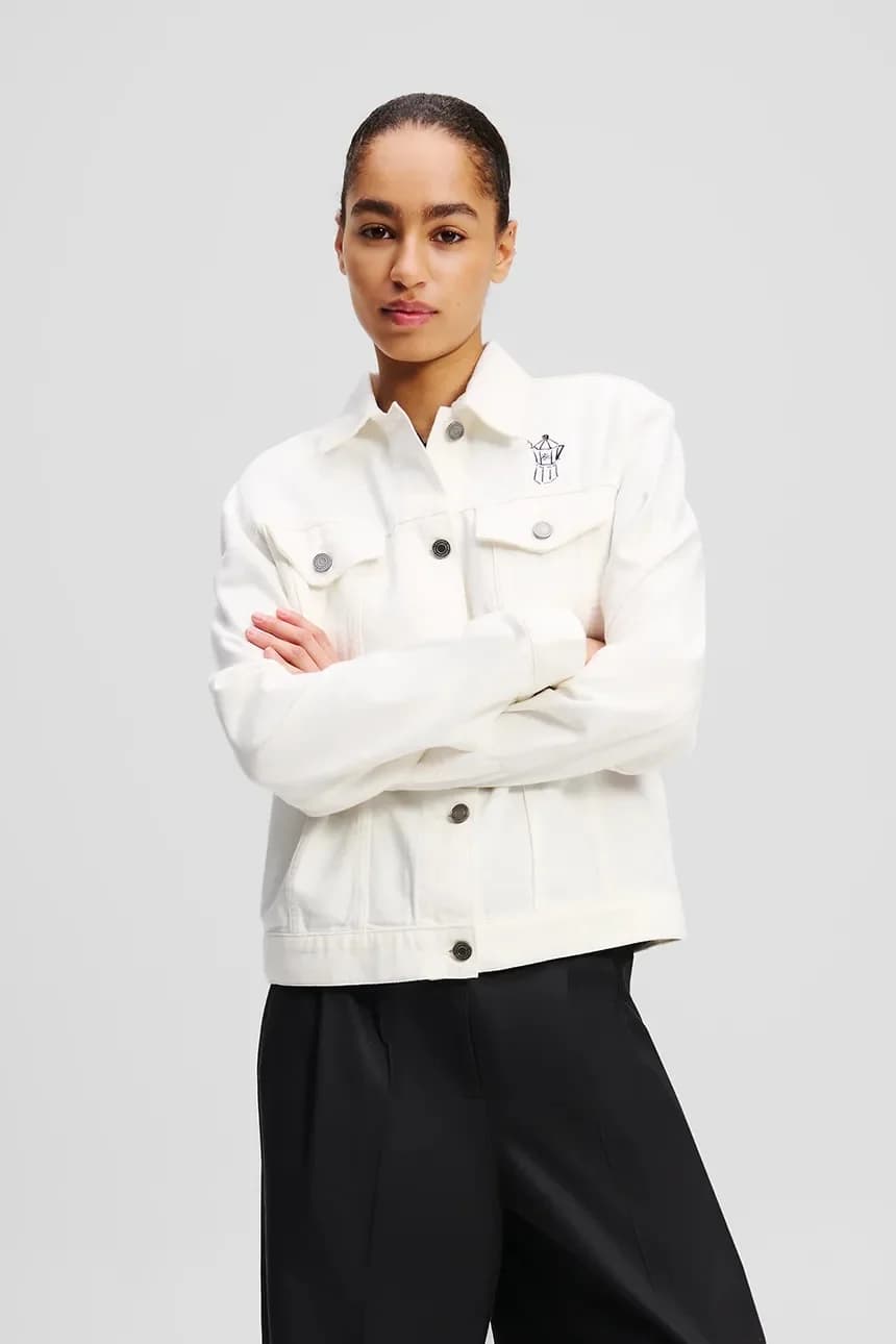 Хлопковая джинсовая куртка