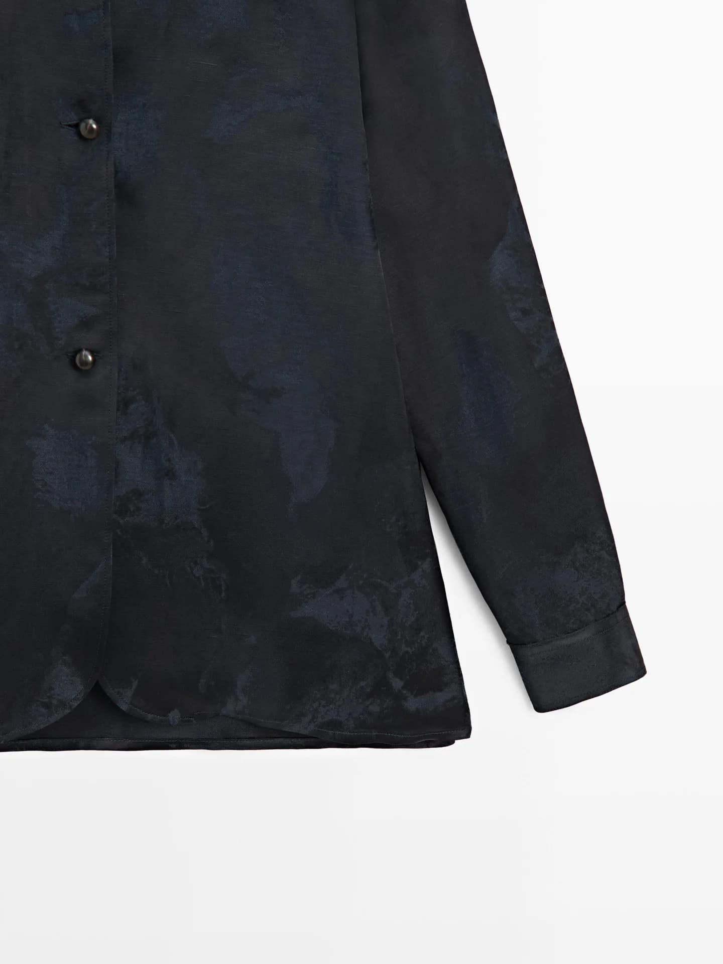 Свободная жаккардовая рубашка