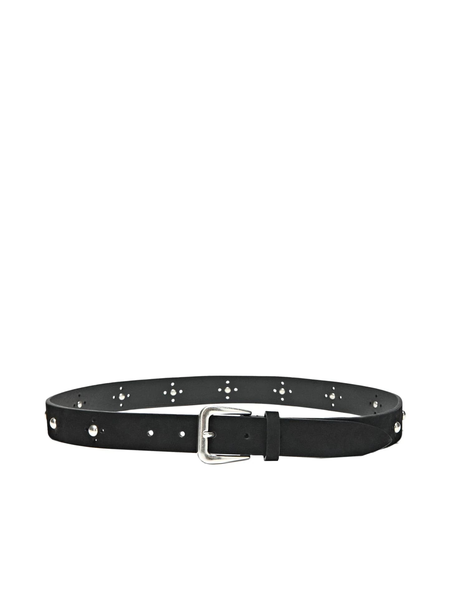 Ажурный пояс с заклепками