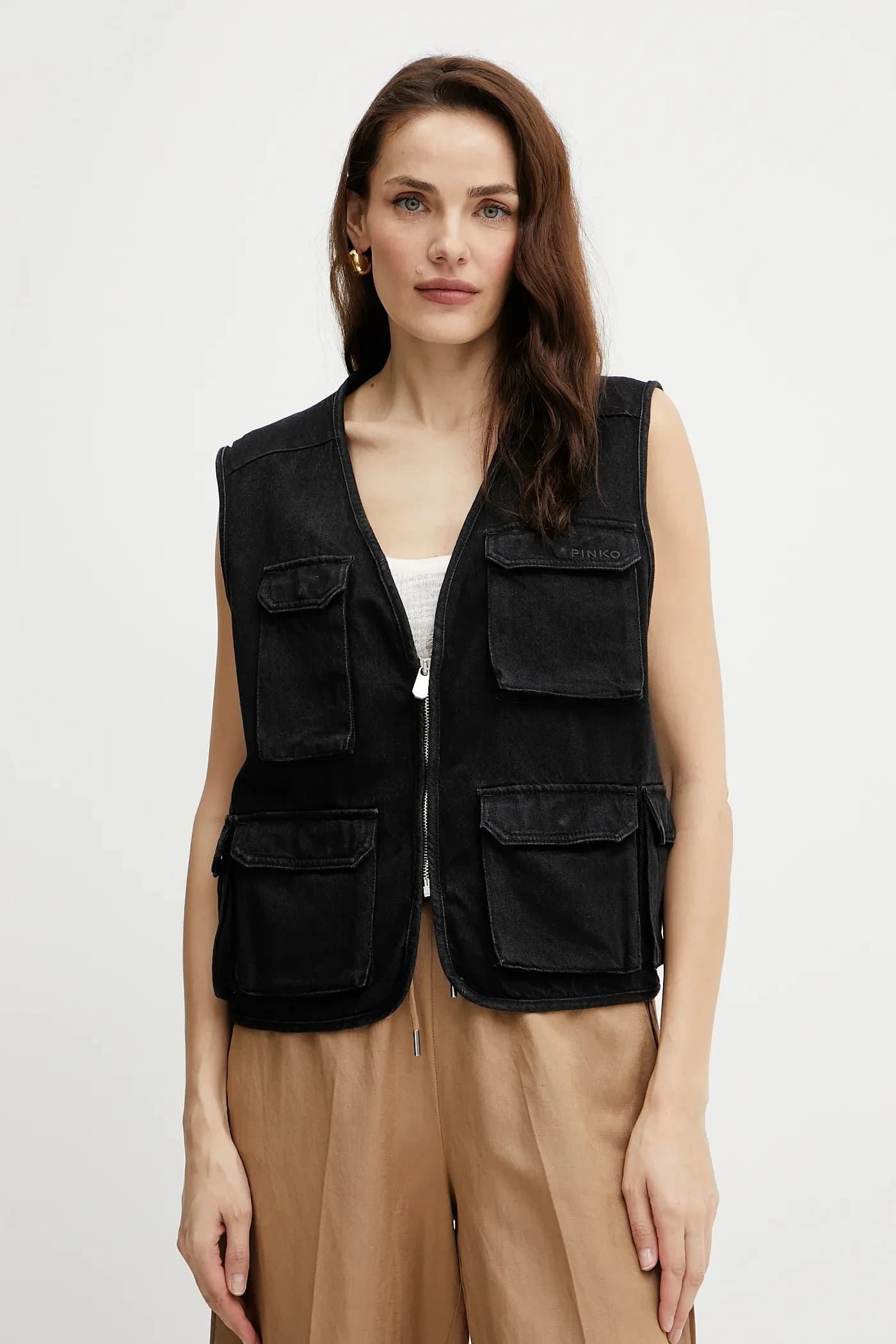 Джинсовая майка