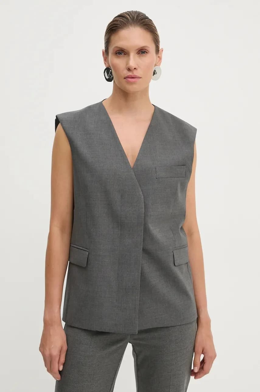 Жилет из смесовой шерсти