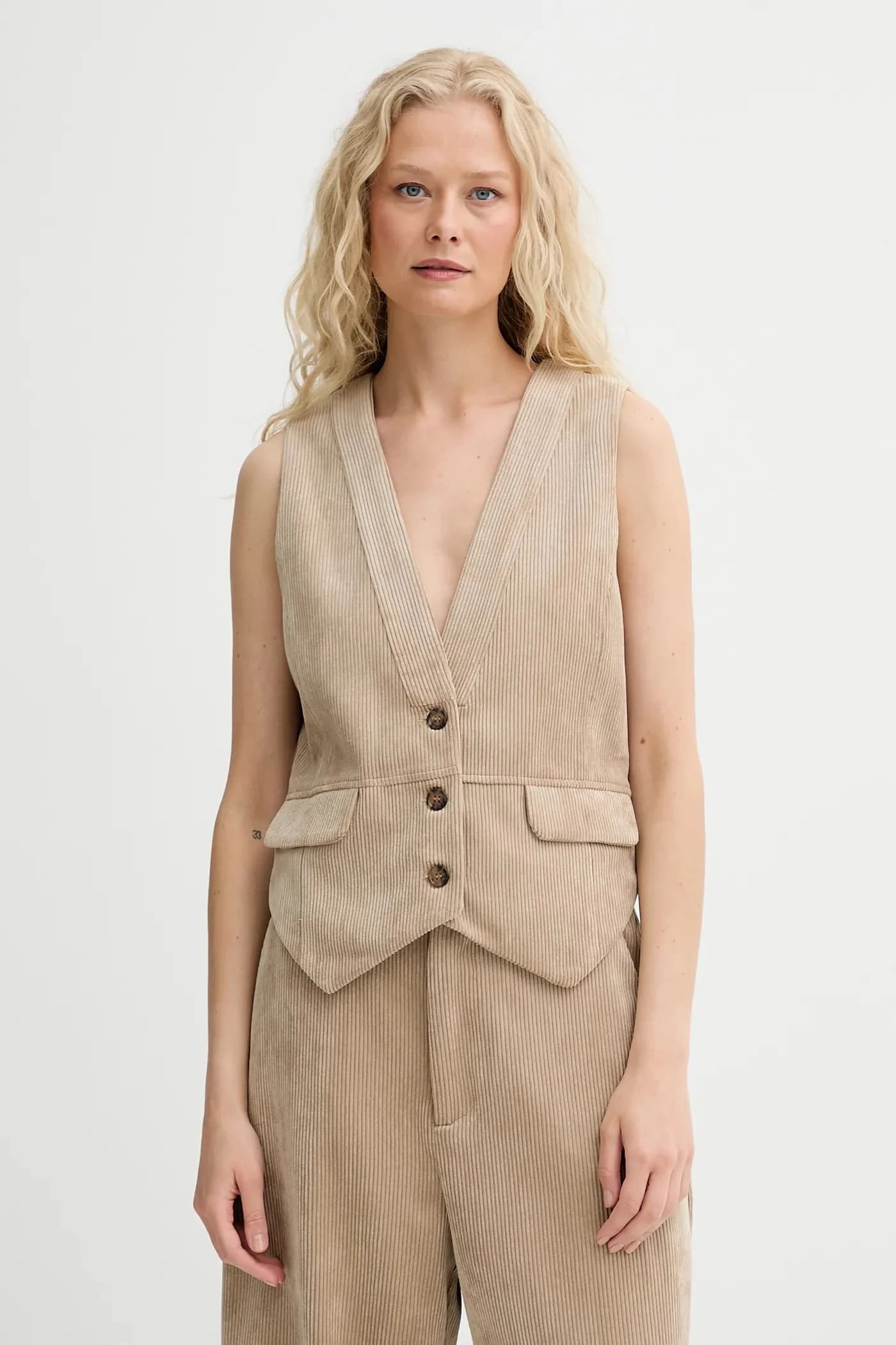 LILLIAN вельветовый жилет