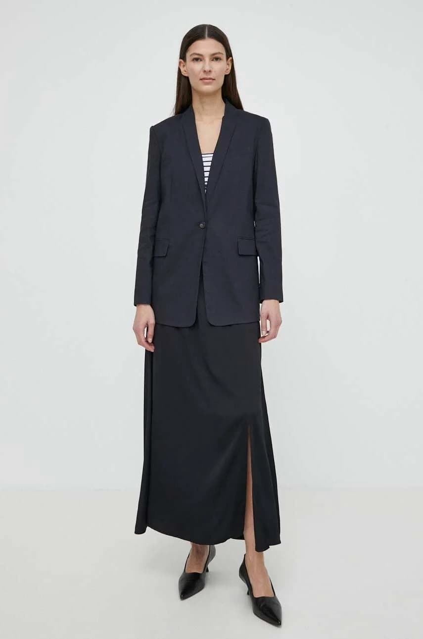 Льняная куртка