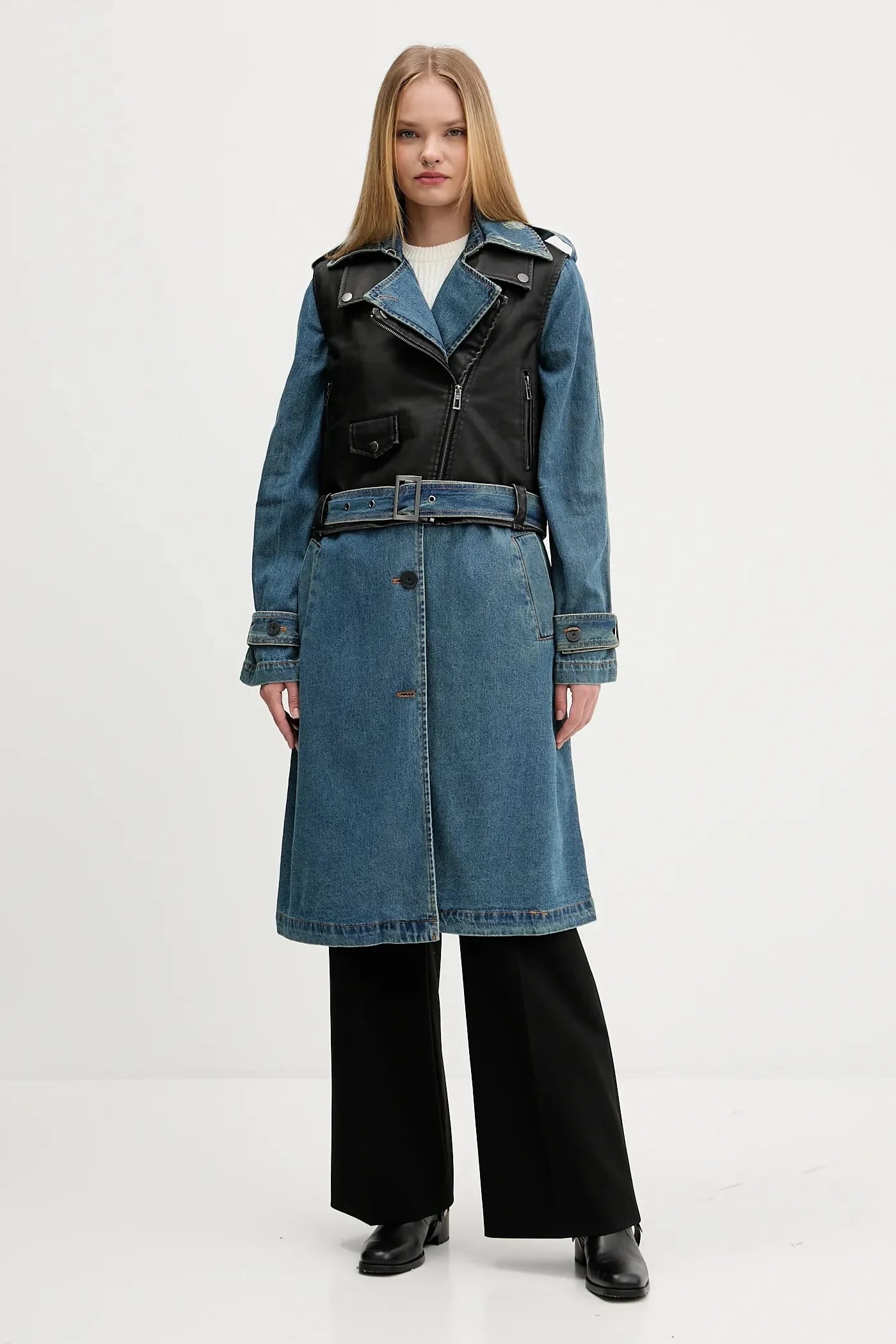 Джинсовое пальто DENIMBIK