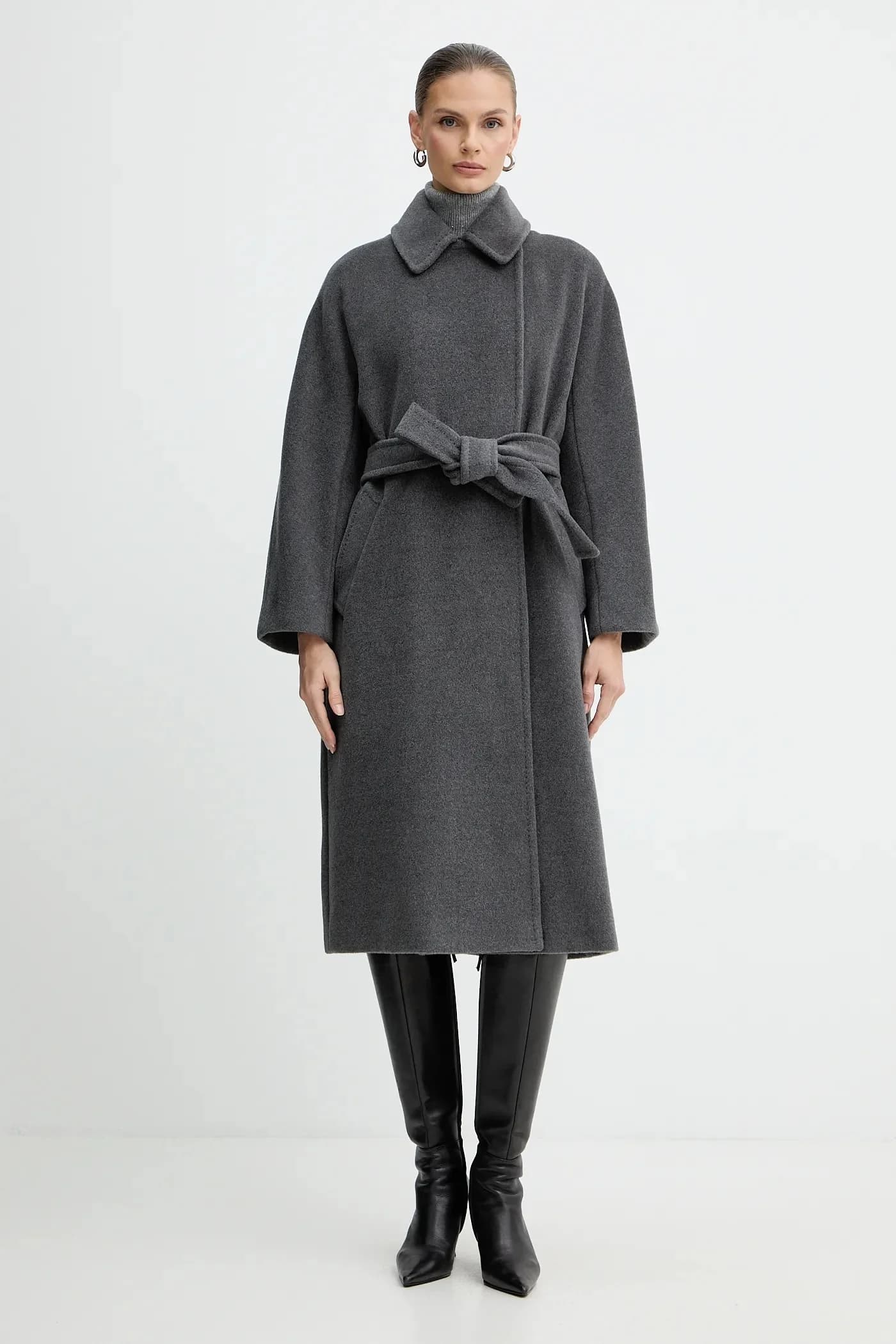 Шерстяное пальто