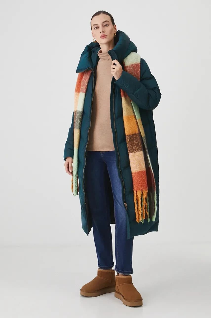 Пуховое пальто